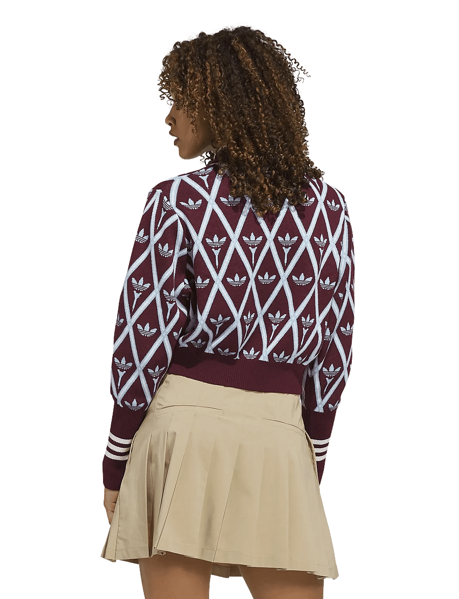 adidas Golf Originals - S Turtleneck - maroon - 3