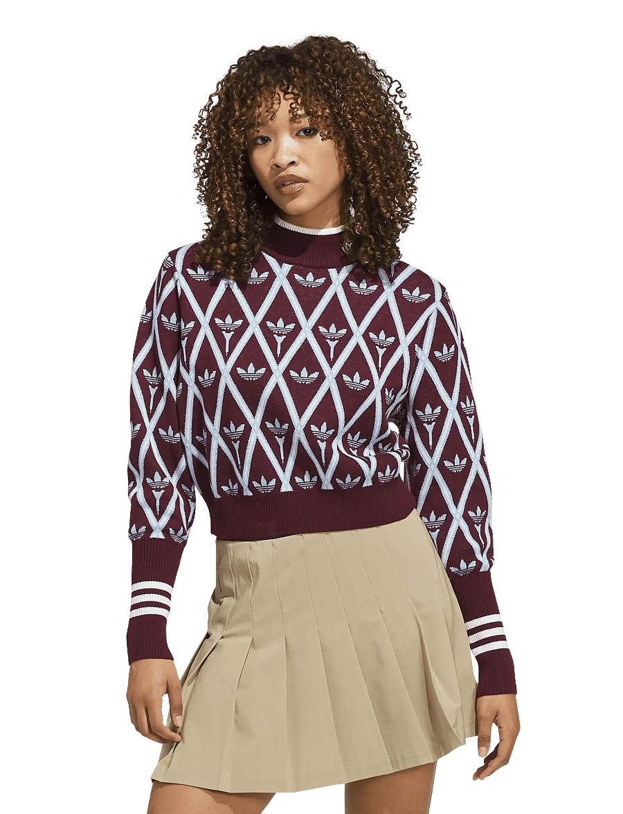 adidas Golf Originals - S Turtleneck - maroon - 4