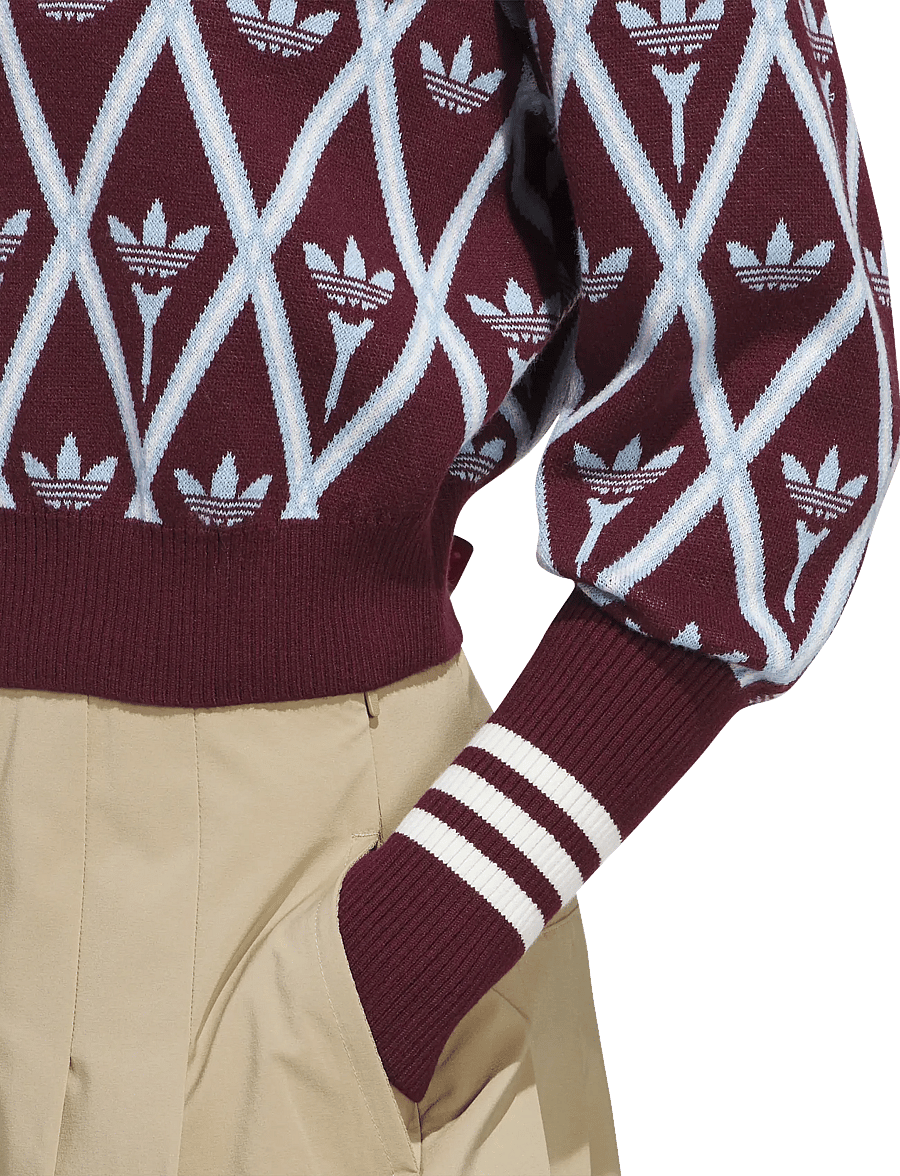 adidas Golf Originals - S Turtleneck - maroon - 5