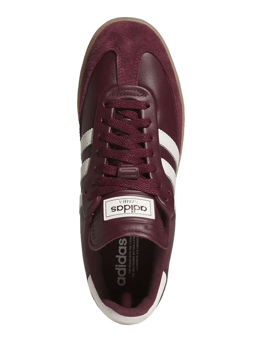 adidas Golf Originals - SAMBA GOLF - golfijalatsid - maroon/owhite/gum3 - 4