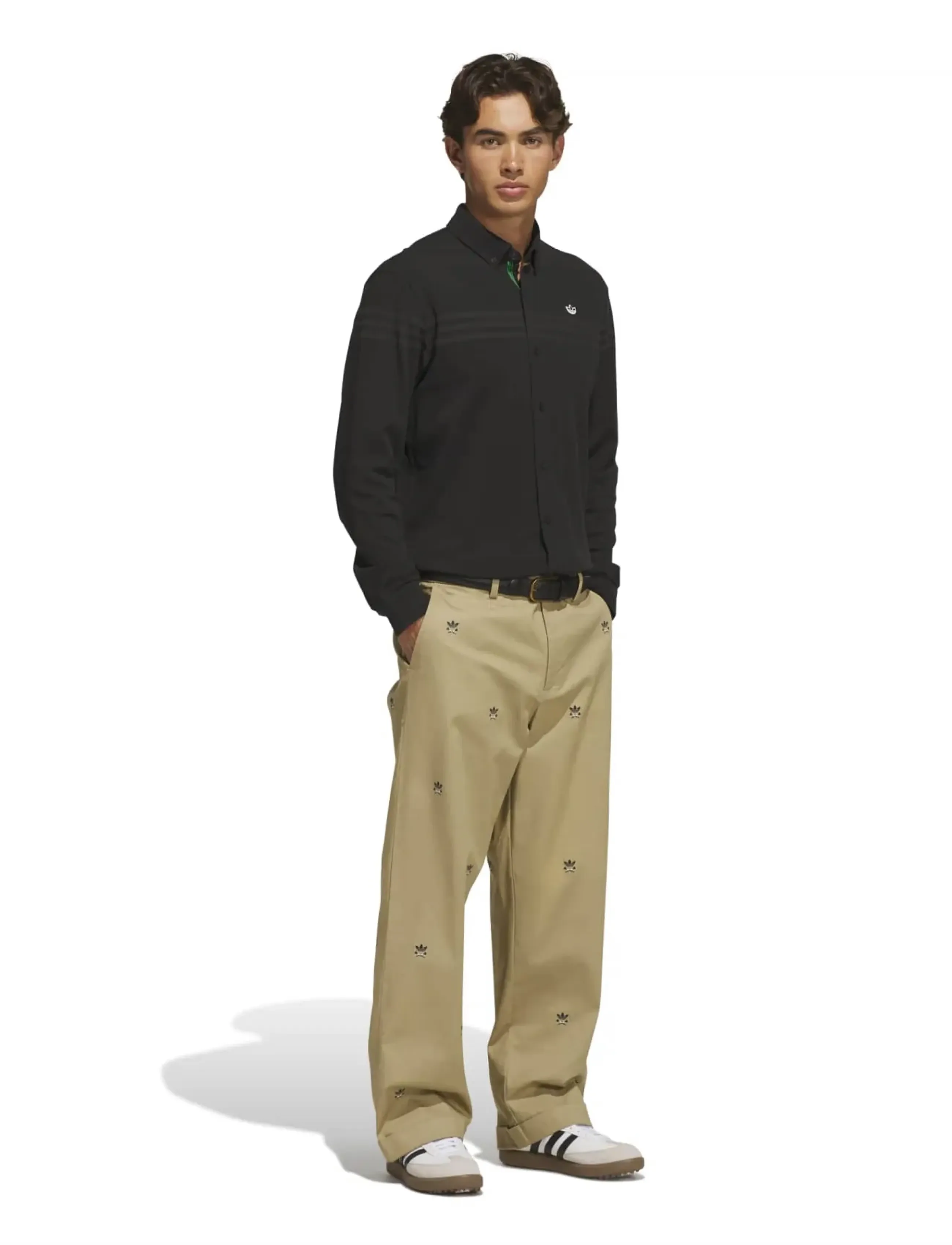 adidas Golf Originals - S EMB Pant - golfipüksid - hemp - 3