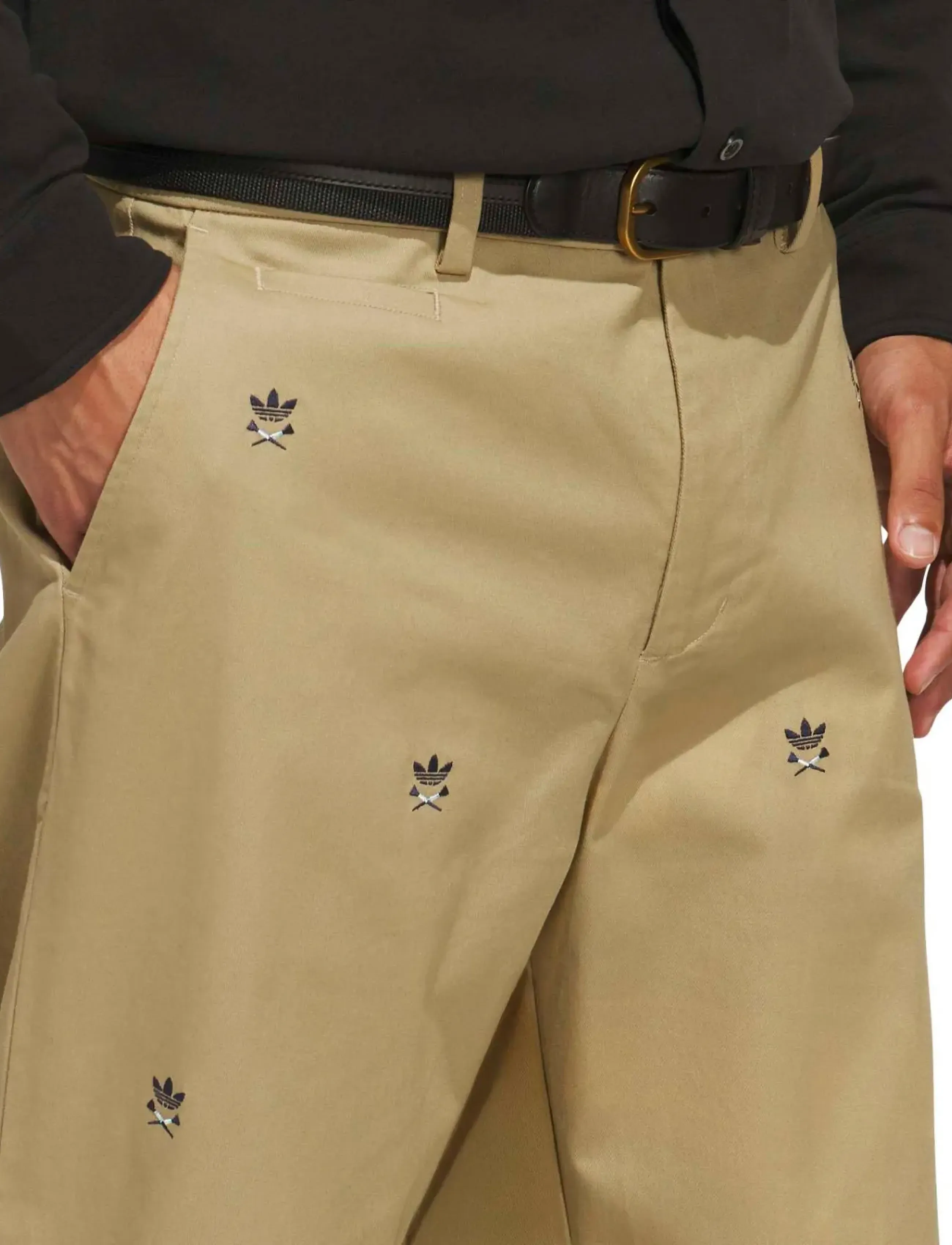adidas Golf Originals - S EMB Pant - golfipüksid - hemp - 4