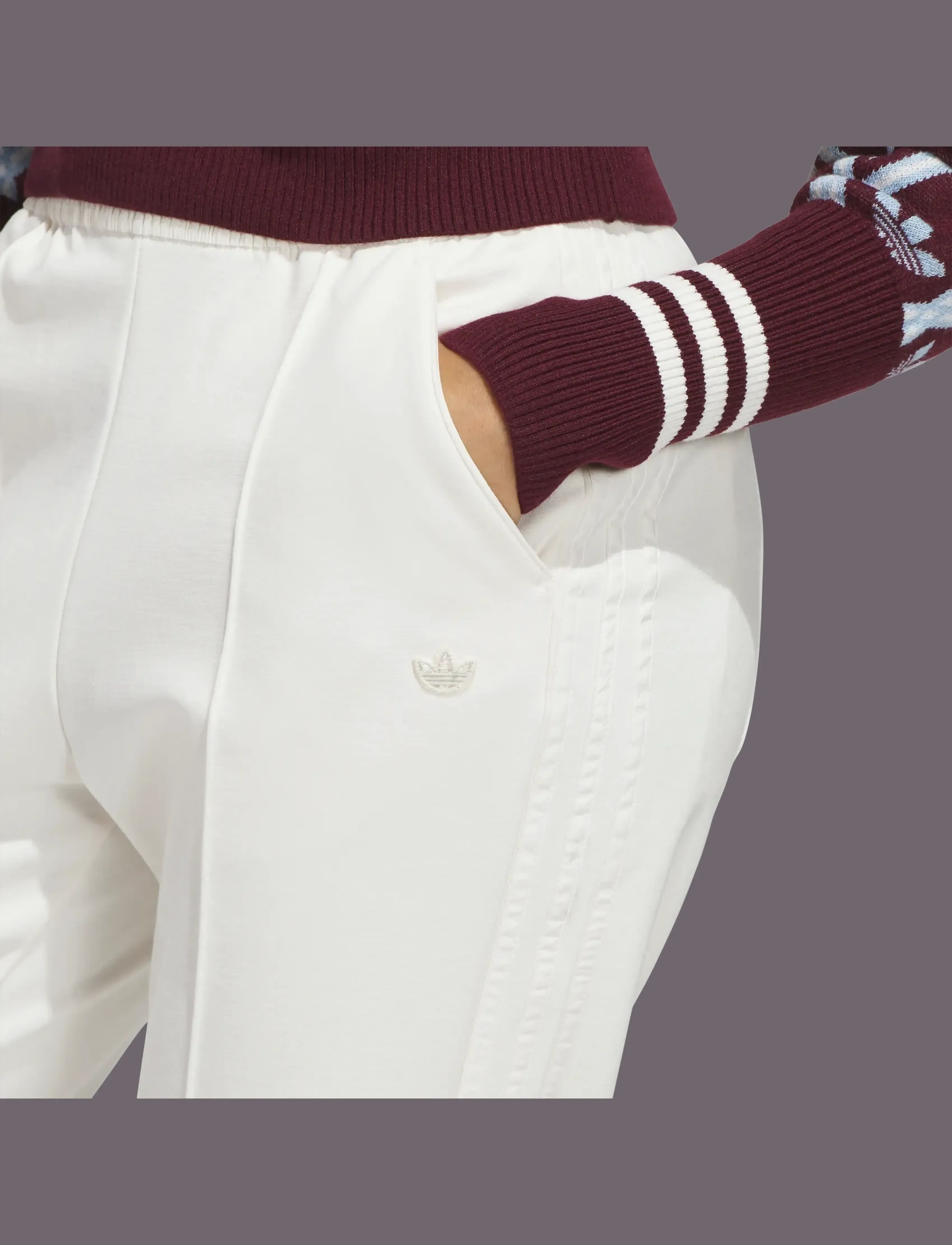 adidas Golf Originals - S Loose Pant - golfipüksid - cwhite - 4