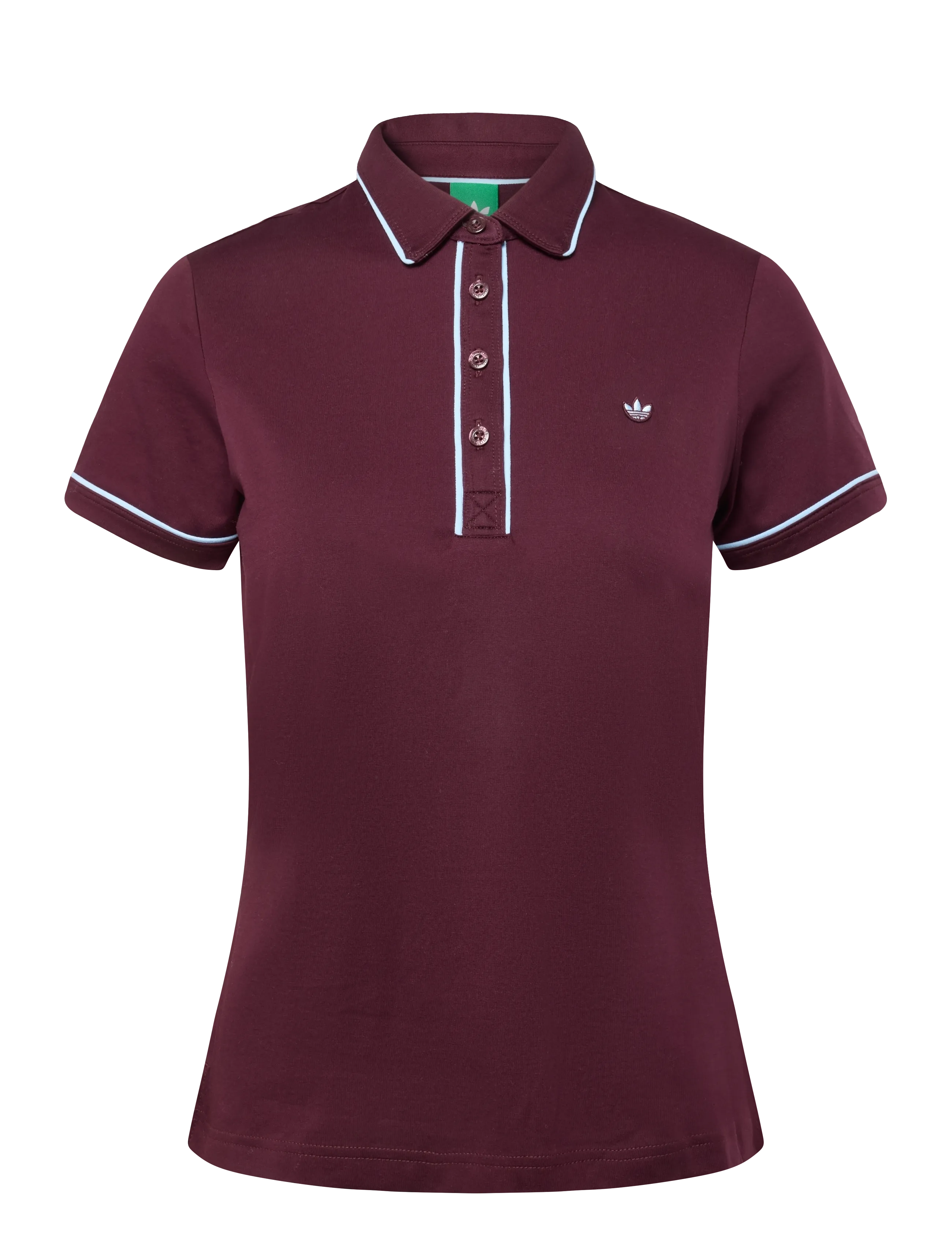 adidas Golf Originals F Solid Polo W - Clothing - MAROON / burgundy
