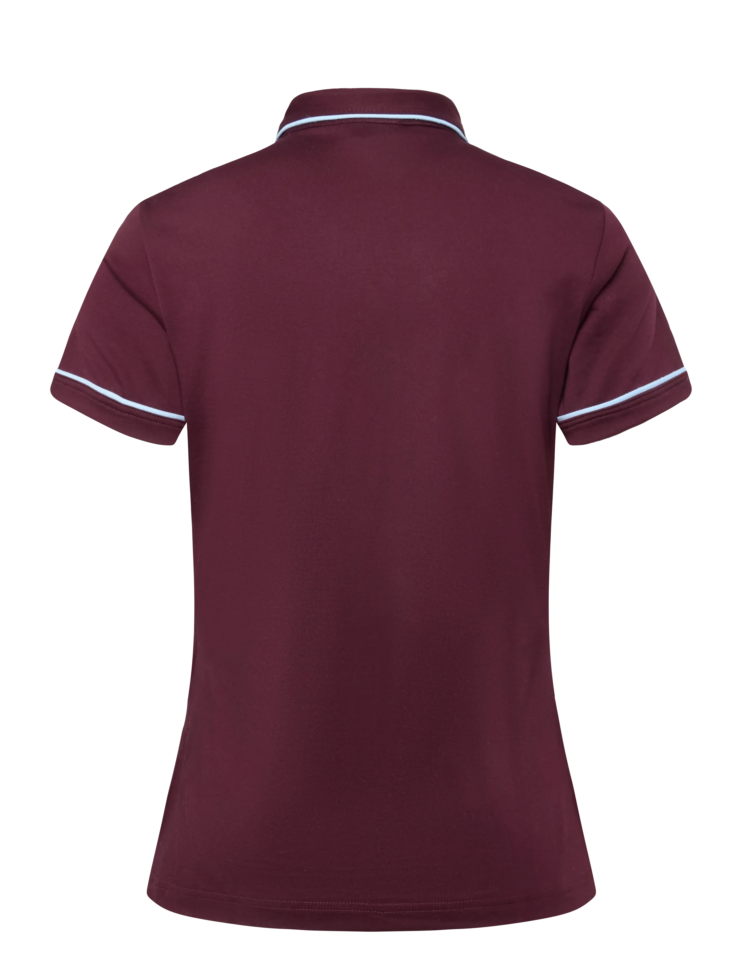 adidas Golf Originals - F Solid Polo W - toppar & t-shirts - maroon - 2