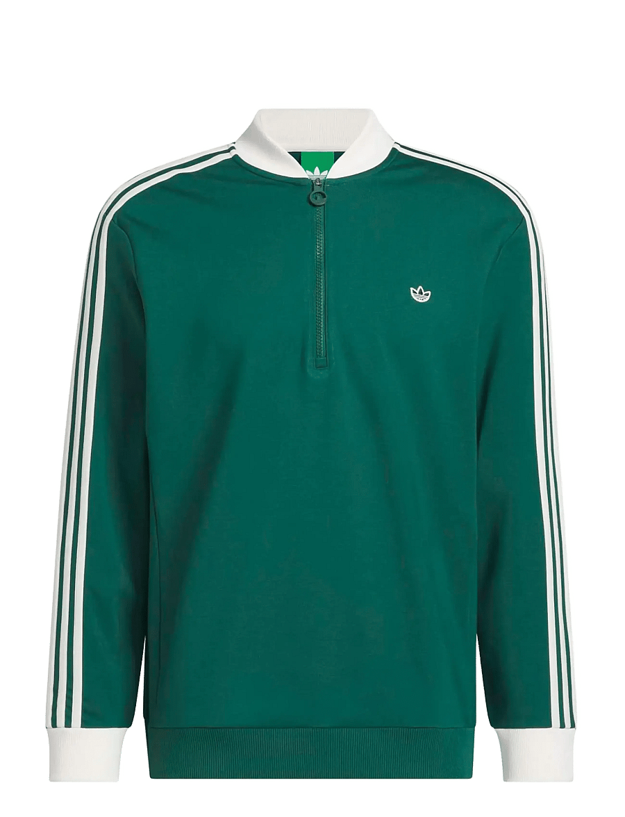 adidas Golf Originals - F 3 Str 1/4 Zip - alussärgid - cgreen - 1