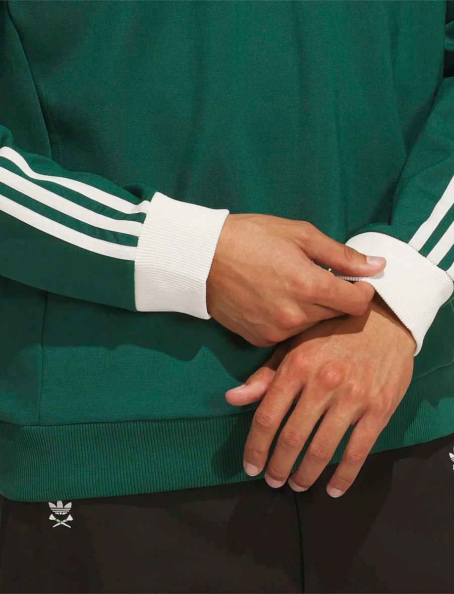 adidas Golf Originals - F 3 Str 1/4 Zip - alussärgid - cgreen - 5
