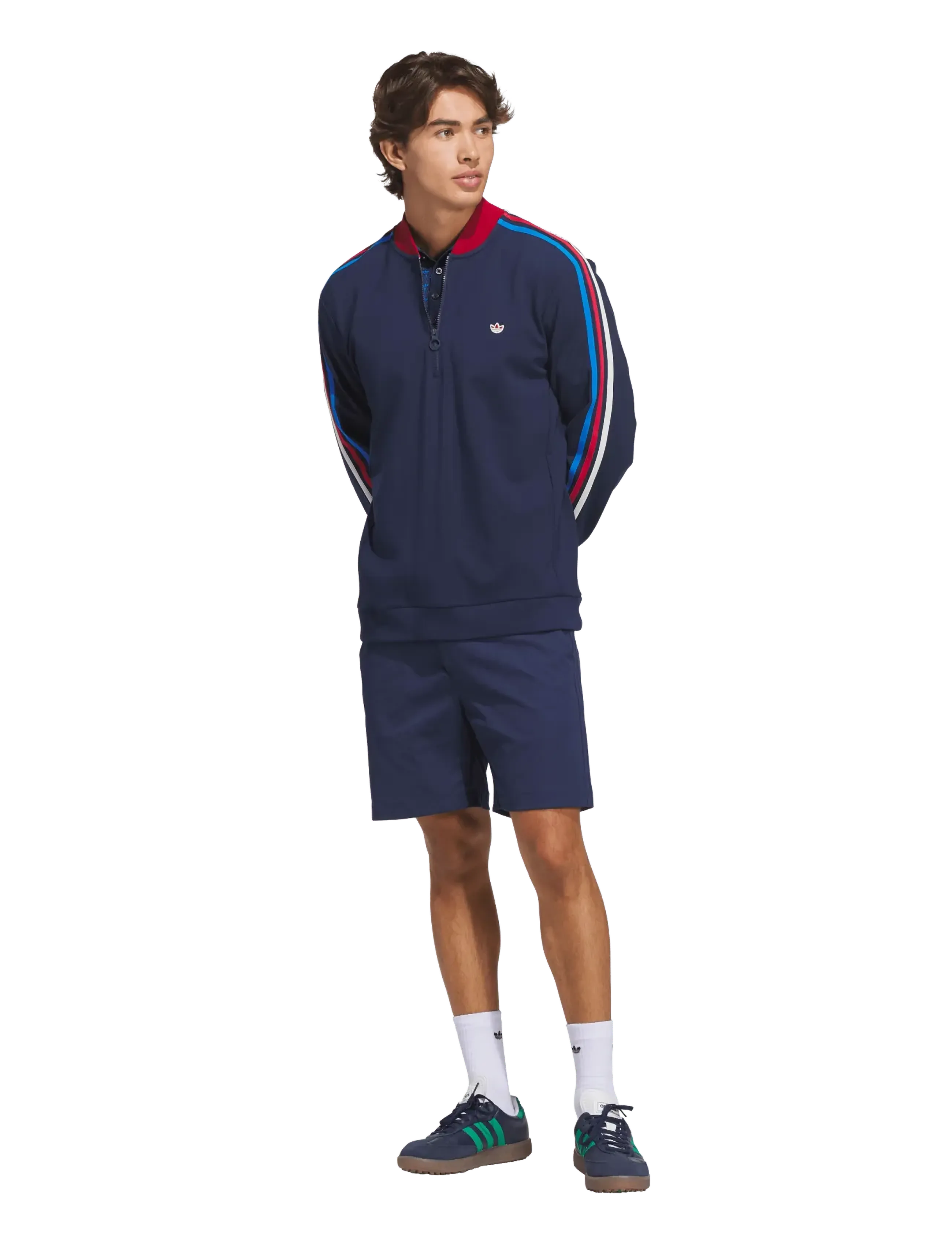 adidas Golf Originals - F 3 Str 1/4 Zip - fleece & mellanlager - nindig/tmvire - 0