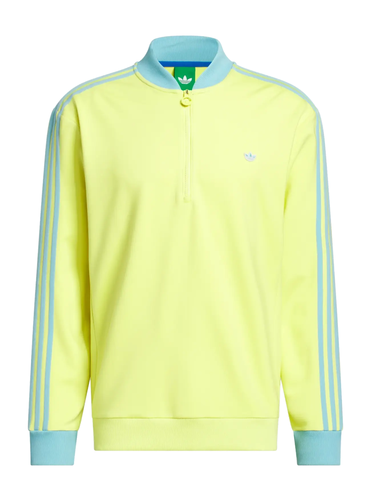 adidas Golf Originals F 3 Str 1/4 Zip - Tøj - PURLEM / yellow