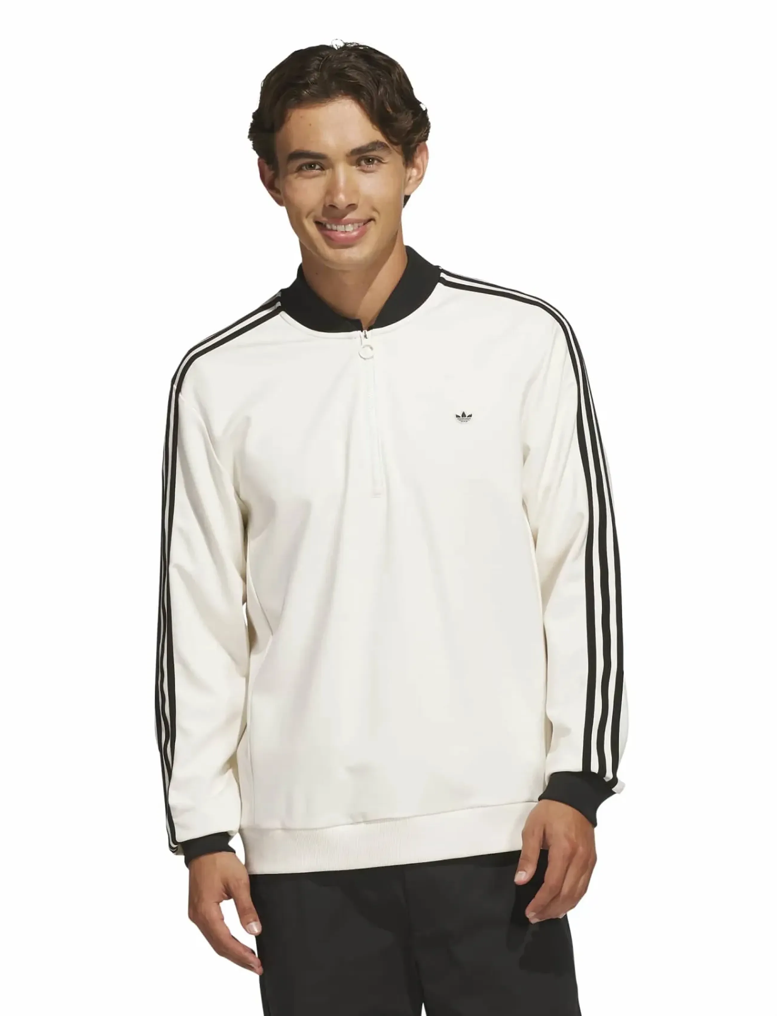 adidas Golf Originals - F 3 Str 1/4 Zip - fleece & midlayer - cwhite/black - 0
