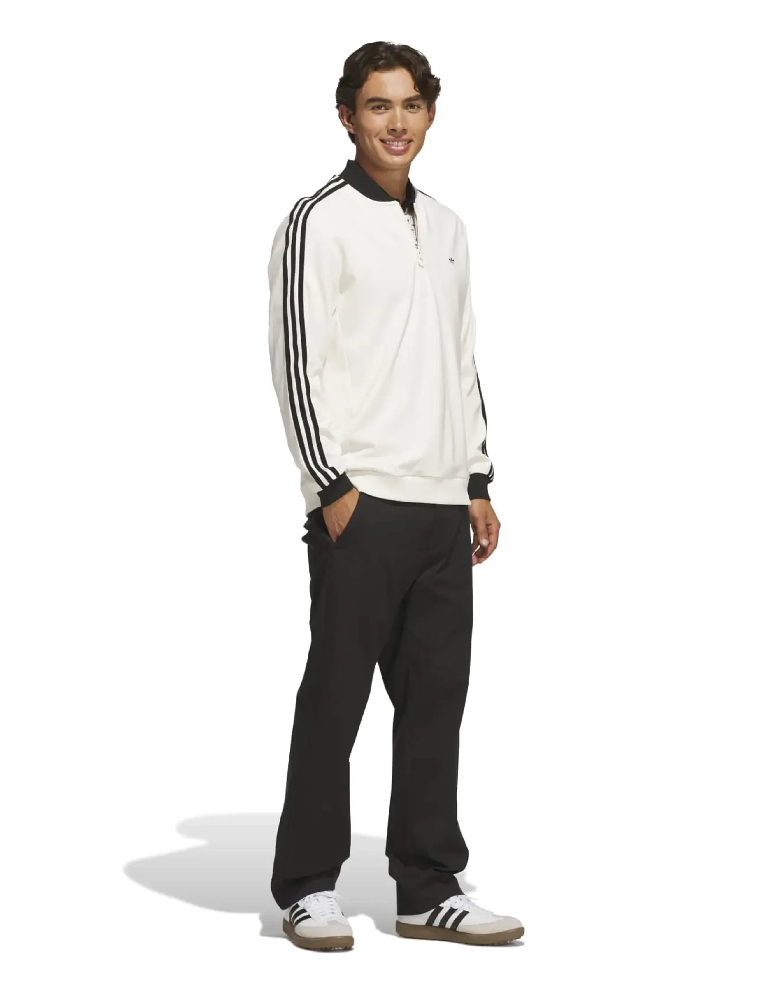 adidas Golf Originals - F 3 Str 1/4 Zip - fleece & midlayer - cwhite/black - 3