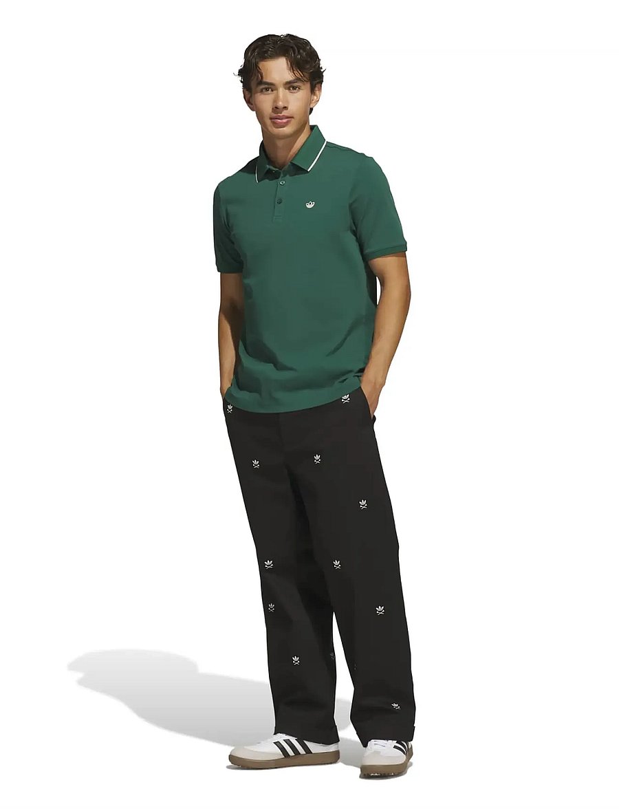adidas Golf Originals - F Solid Polo LC - alussärgid ja t-särgid - cgreen - 3