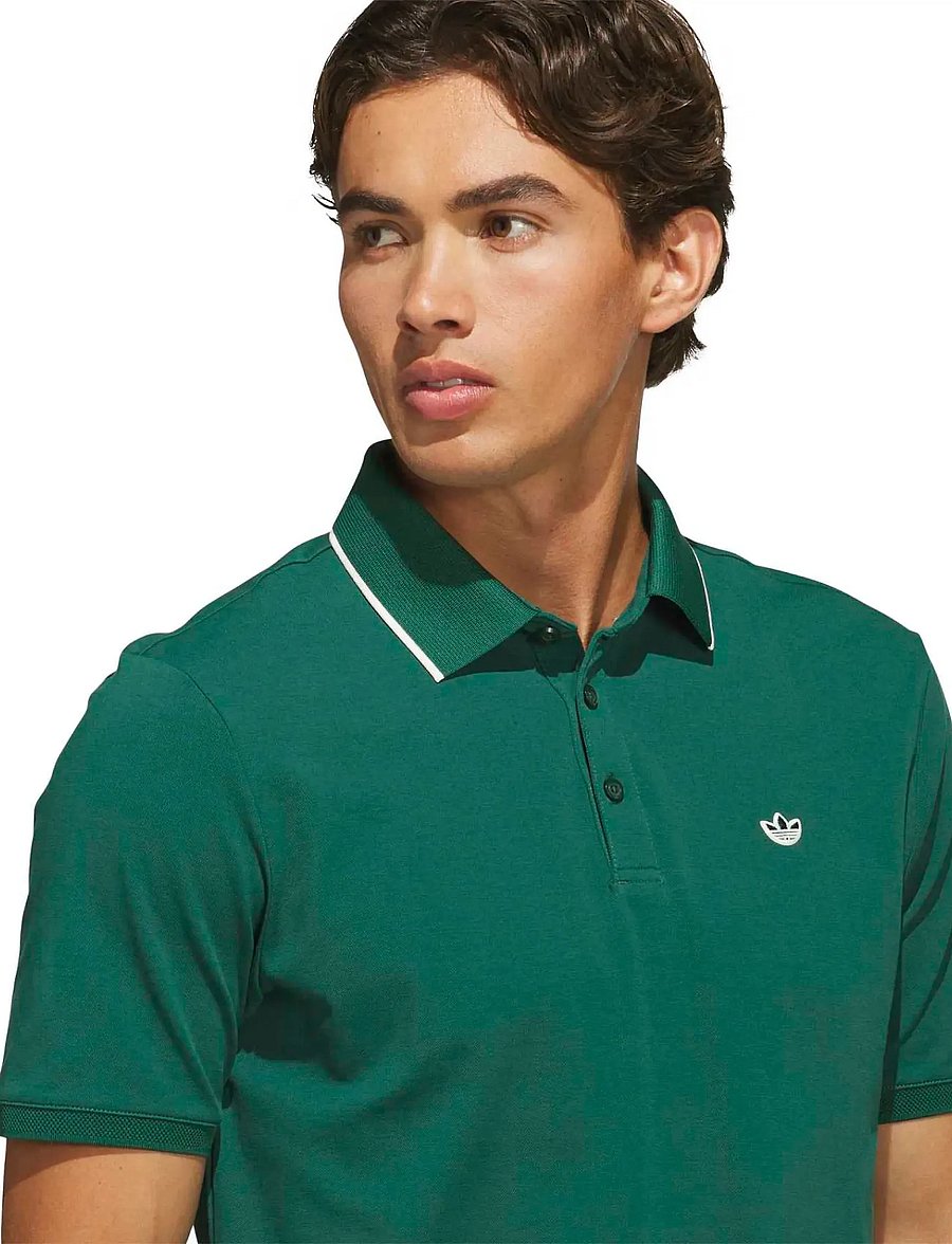 adidas Golf Originals - F Solid Polo LC - alussärgid ja t-särgid - cgreen - 4
