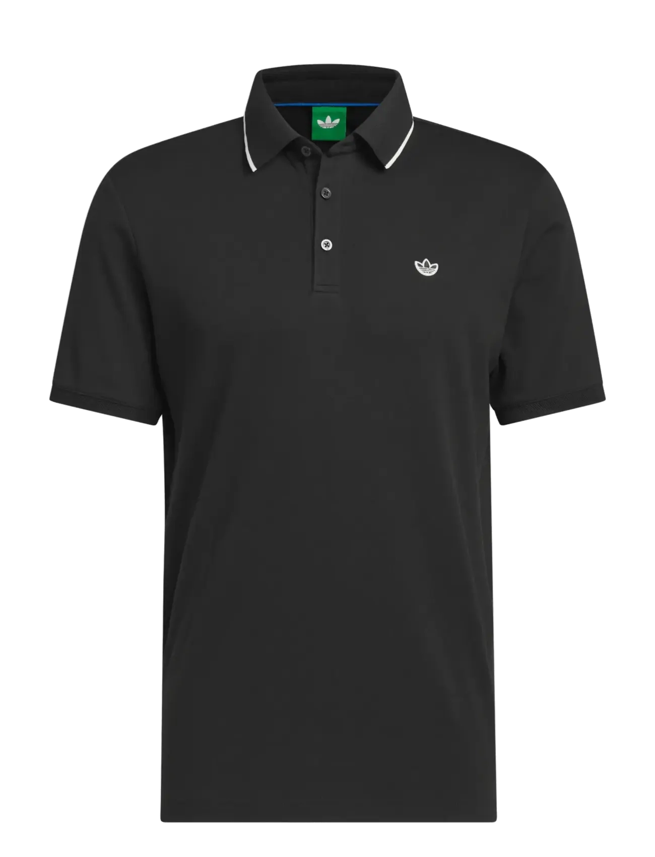 adidas Golf Originals F Solid Polo LC - adidas Golf Originals - BLACK / black