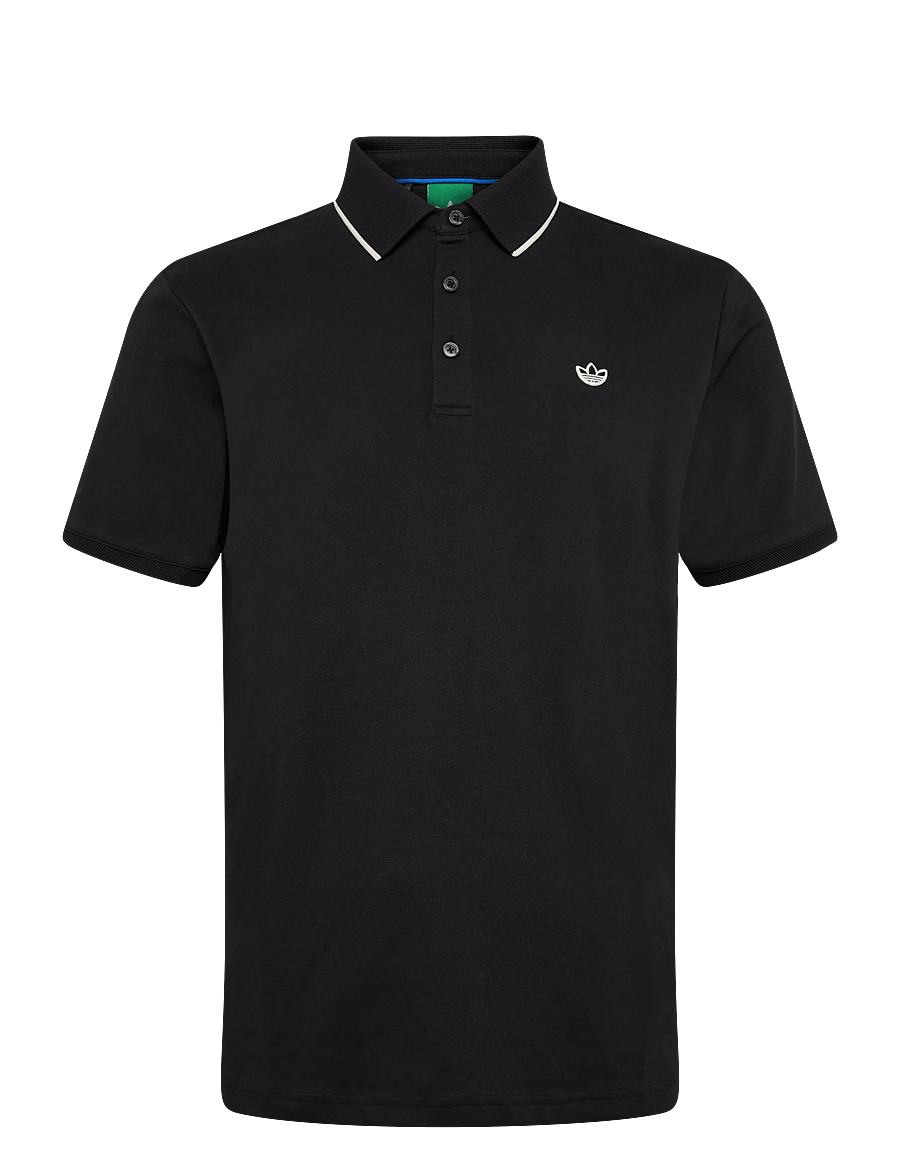 adidas Golf Originals - F Solid Polo LC - toppar & t-shirts - black - 1
