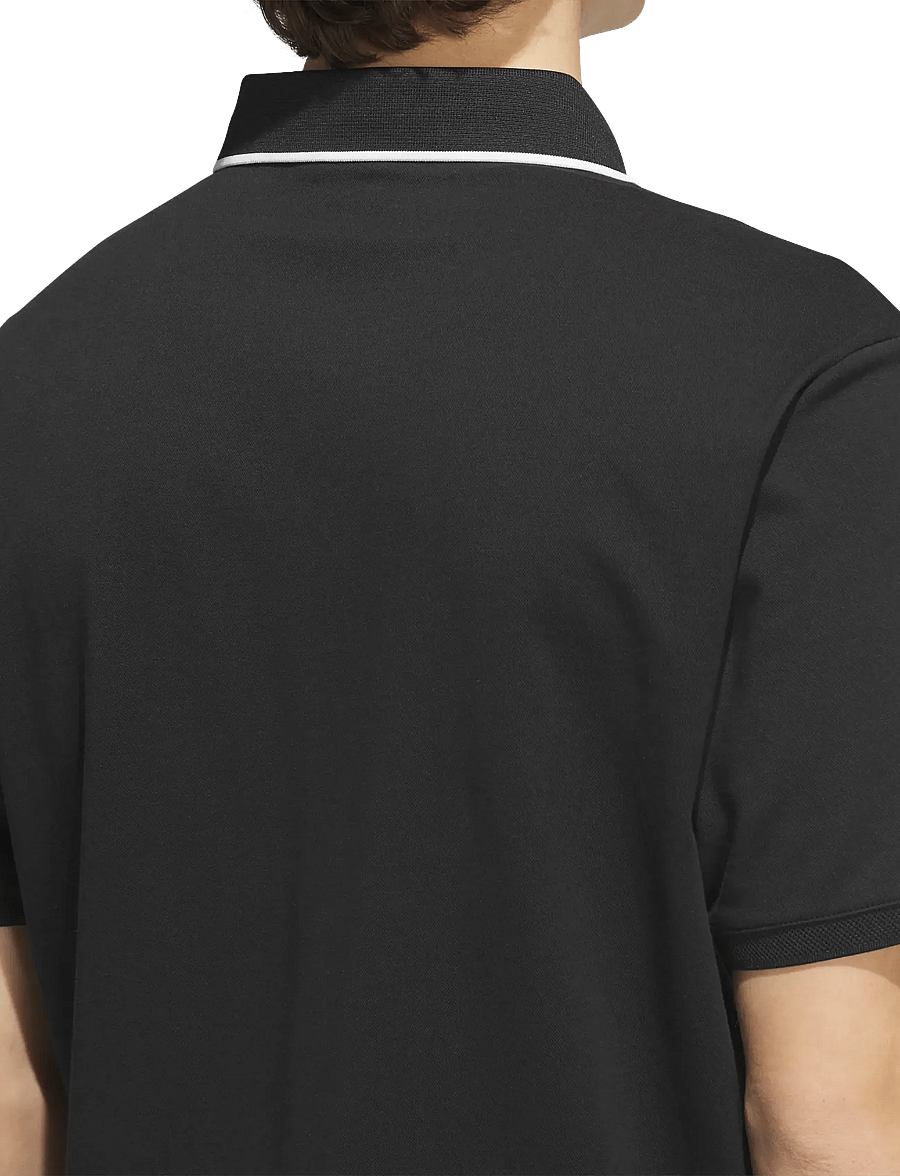 adidas Golf Originals - F Solid Polo LC - toppar & t-shirts - black - 4