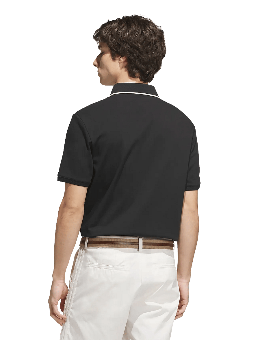 adidas Golf Originals - F Solid Polo LC - toppar & t-shirts - black - 5