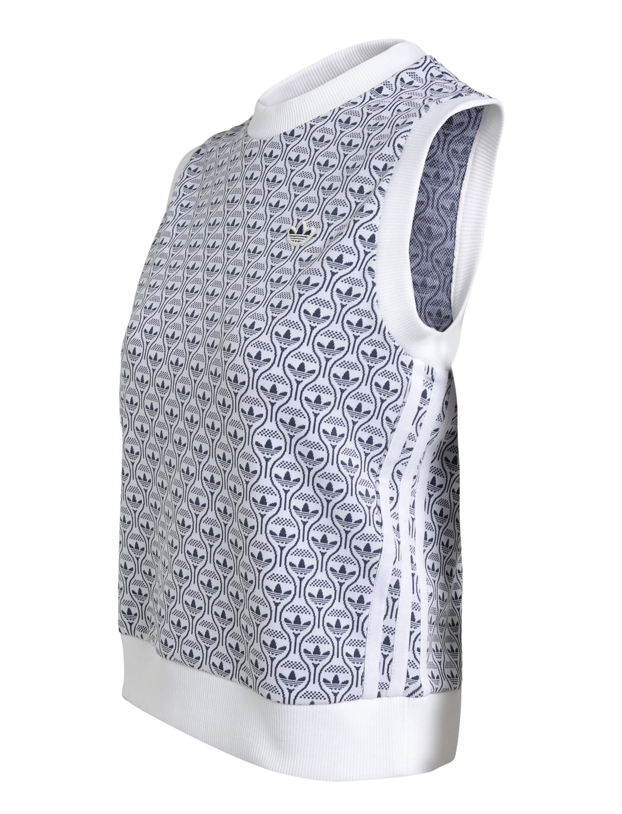 adidas Golf Originals - S Nov Vest W - toppar & t-shirts - cwhite/nindig - 3