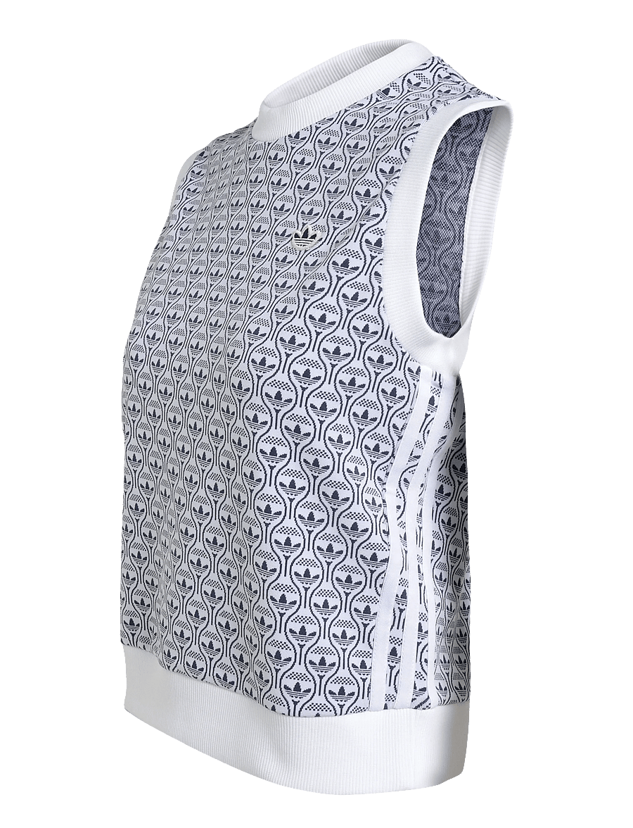 adidas Golf Originals - S Nov Vest W - toppar & t-shirts - cwhite/nindig - 3