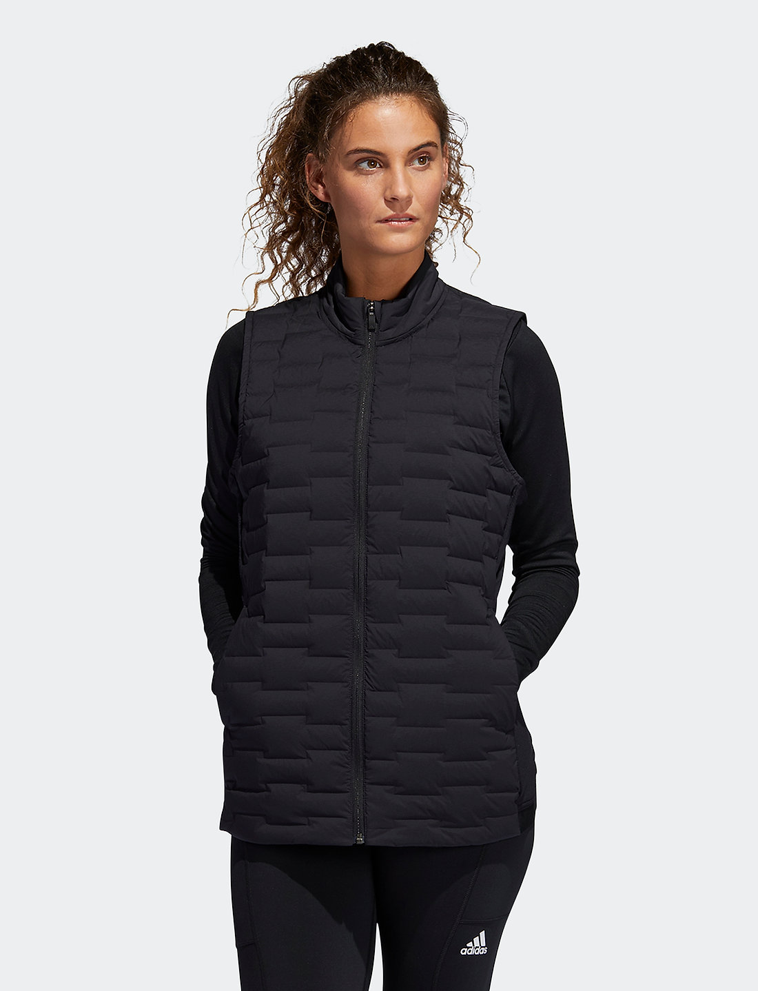 Adidas womens puffer sales vest