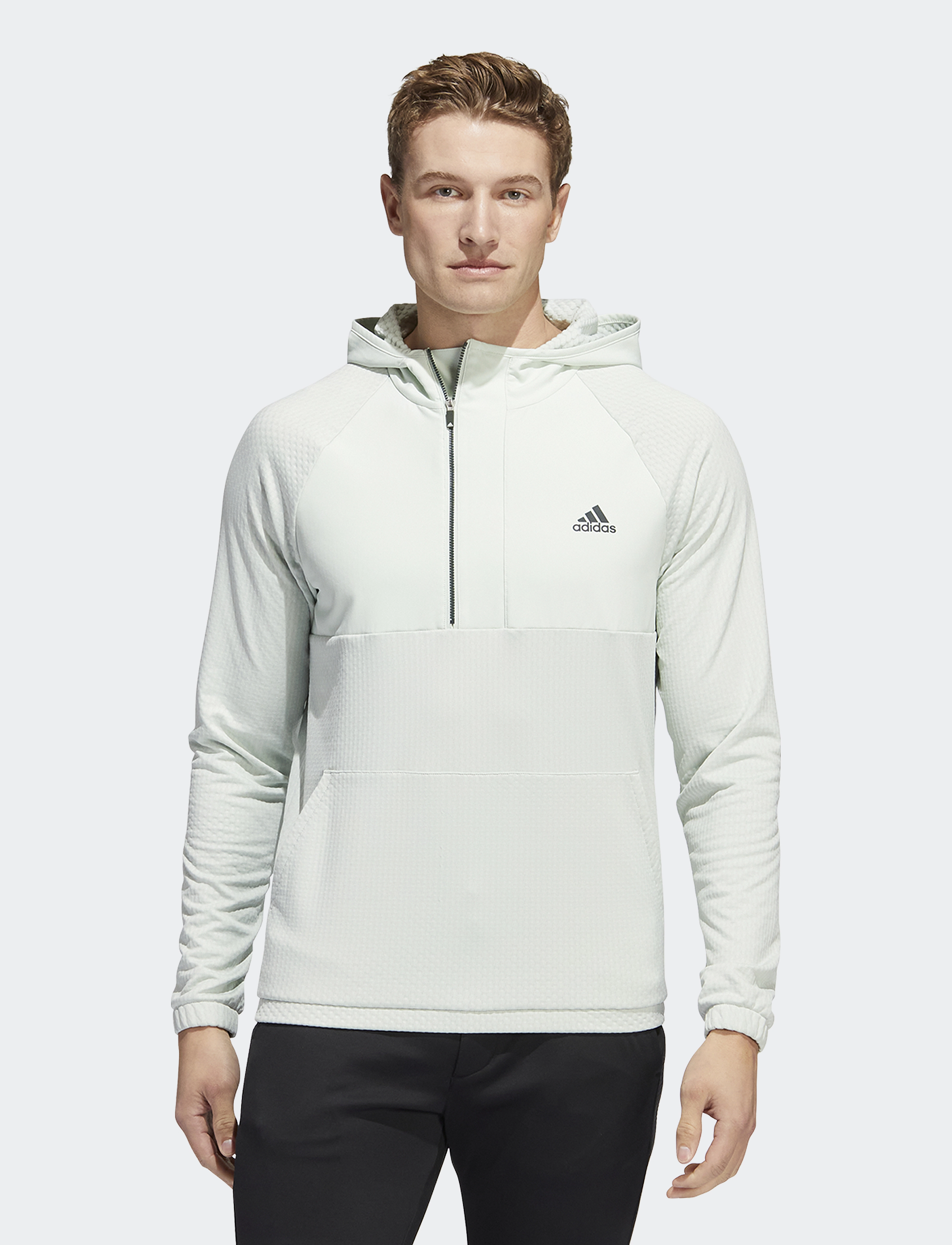 adidas Golf - FLEECE ANORAK - lingrn - 2