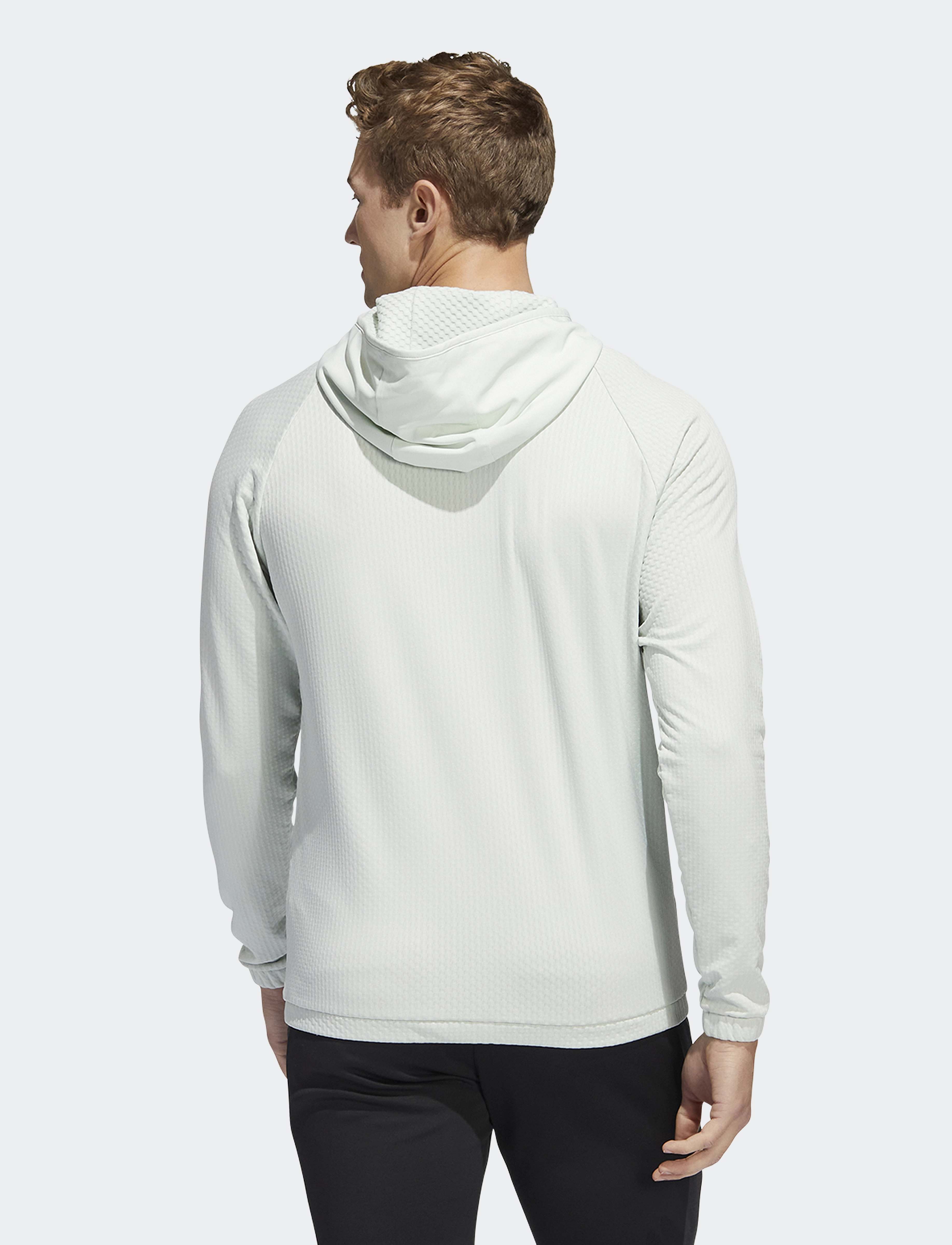 adidas Golf - FLEECE ANORAK - lingrn - 3