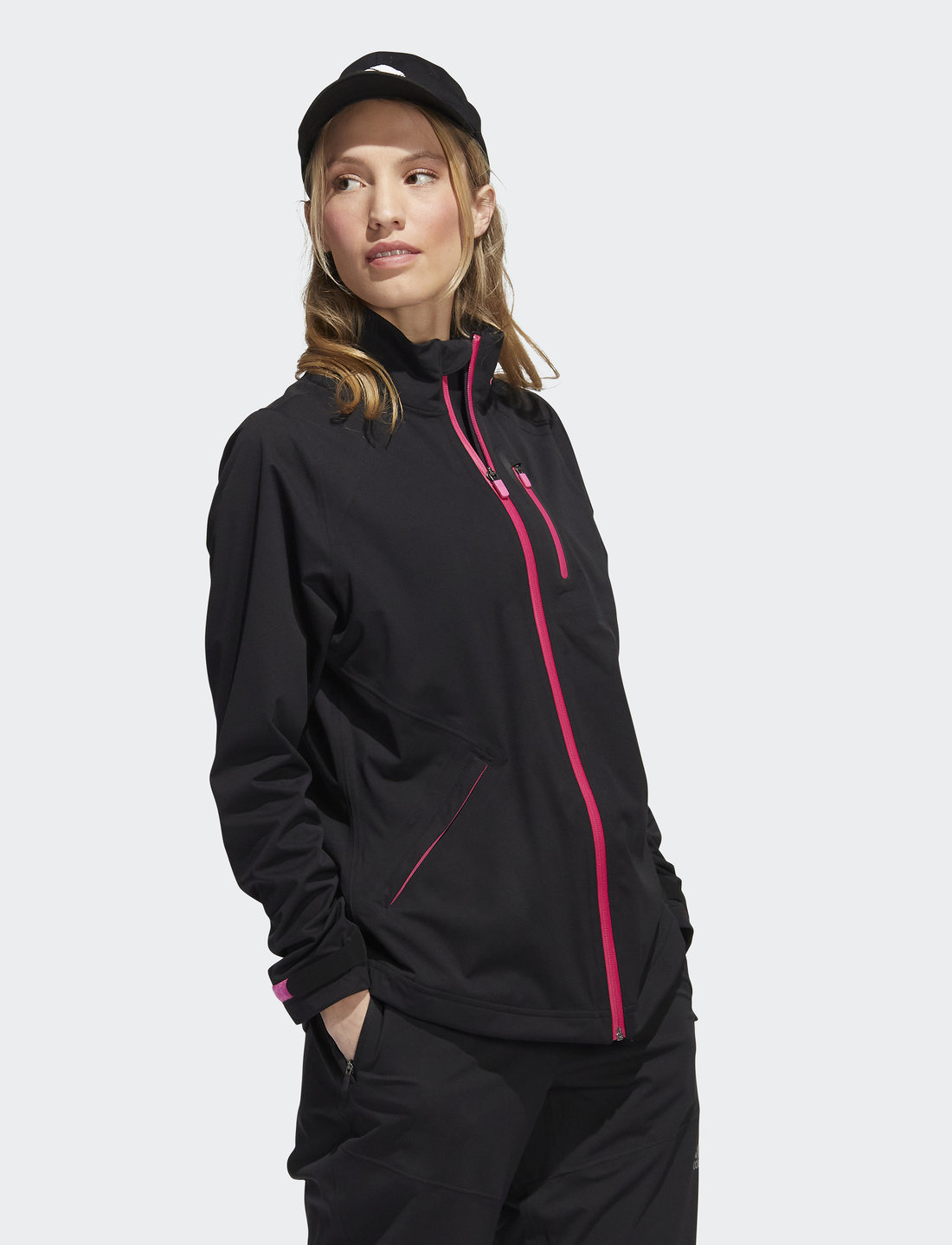 Adidas golf top jacket womens
