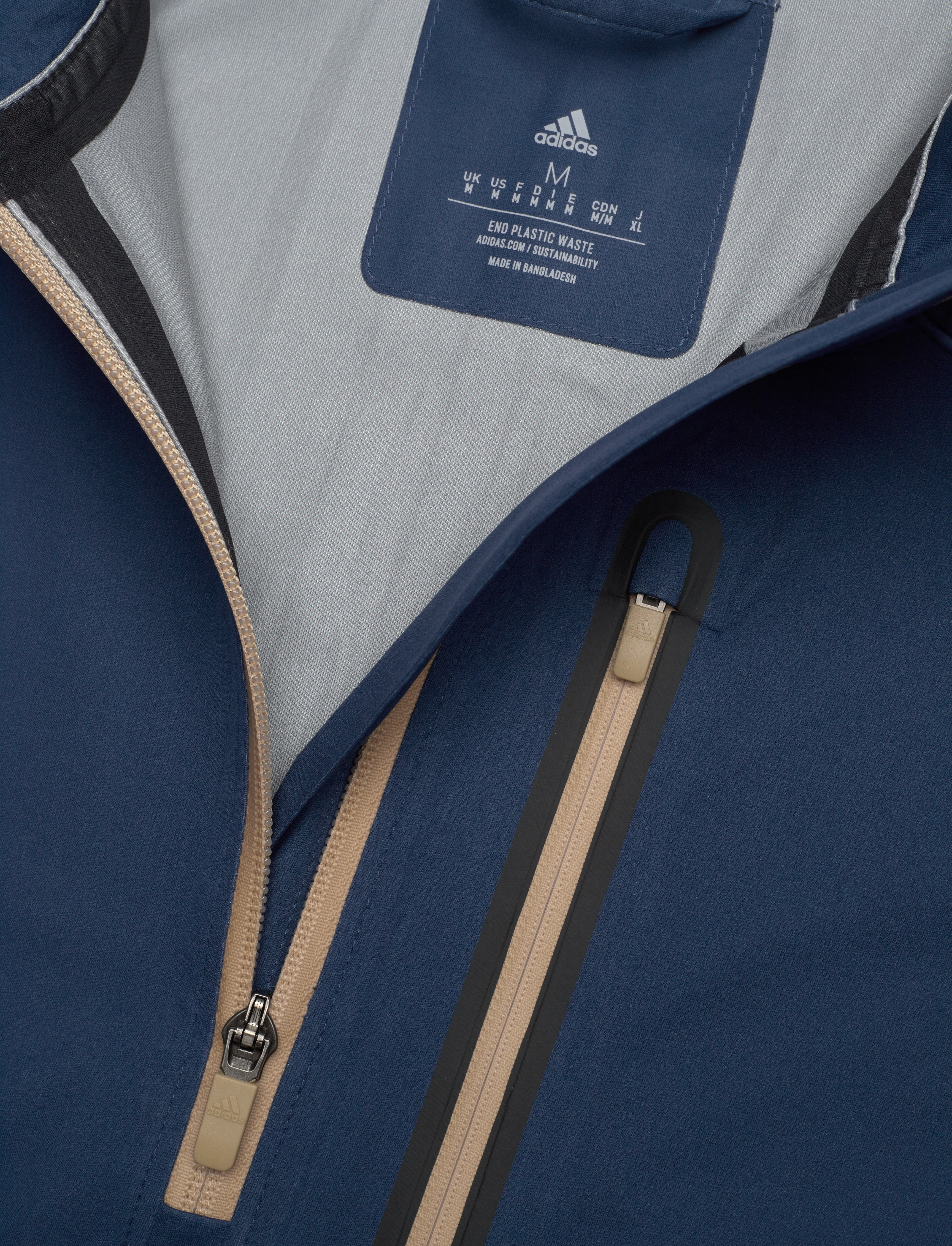 adidas Golf - RAIN.RDY 1/2 Z - crenav - 2