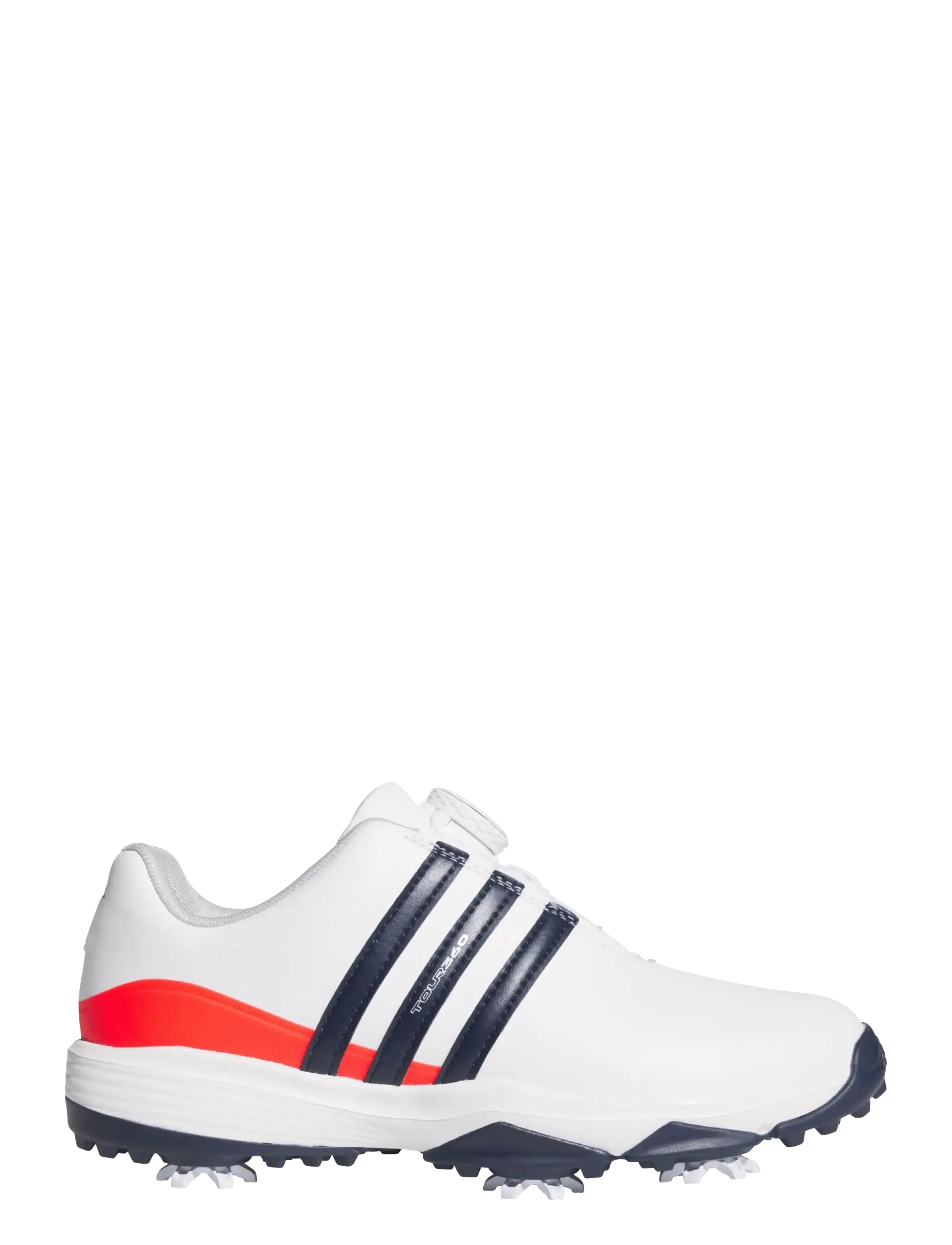 adidas Golf - JR TOUR360 BOA 24 - jooksujalatsid - ftwwht/conavy/lucred - 1