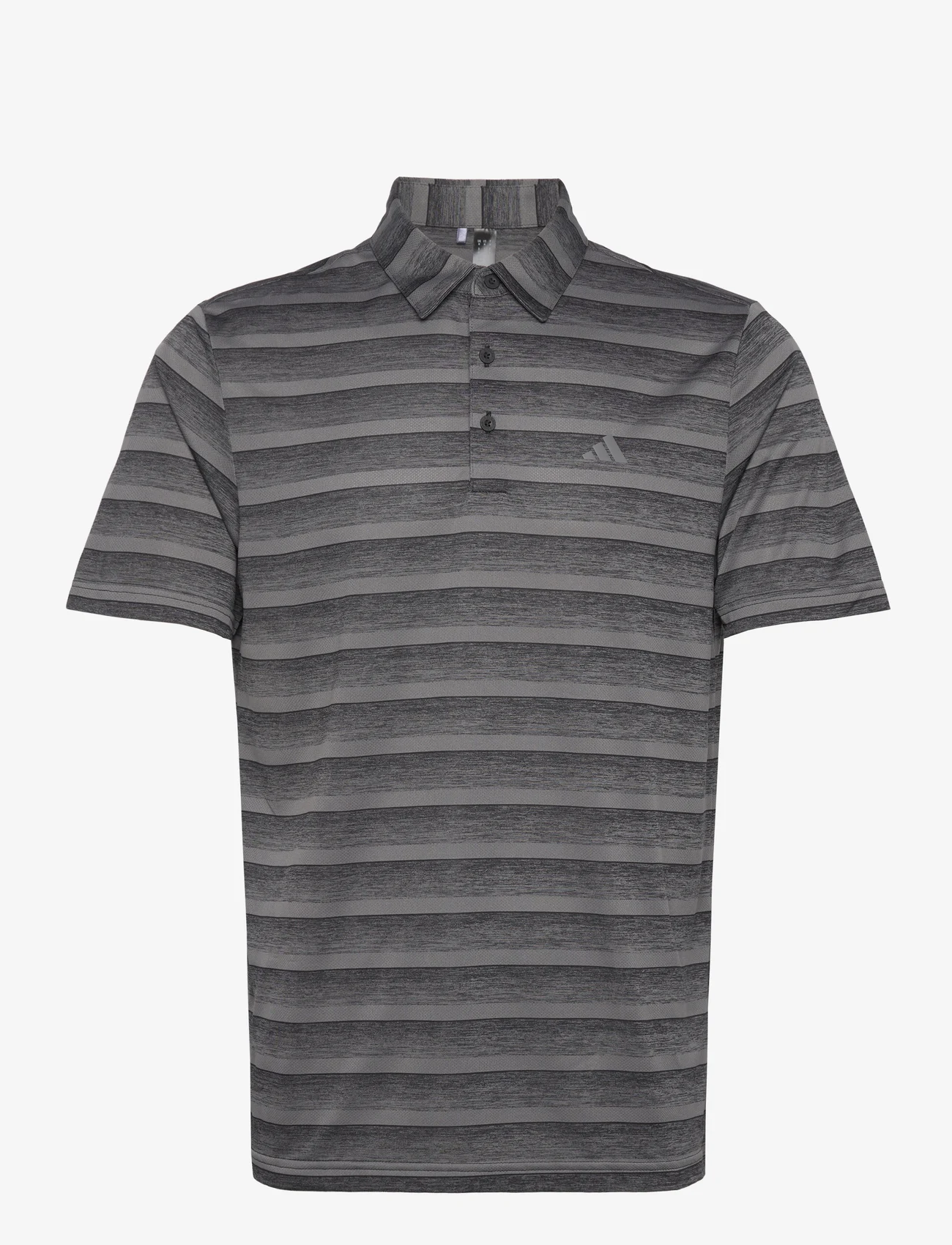 adidas Golf - 2 CLR STRIPE LC - short-sleeved polos - black/grefou - 0