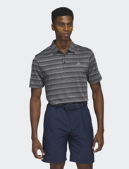 adidas Golf - 2 CLR STRIPE LC - short-sleeved polos - black/grefou - 2