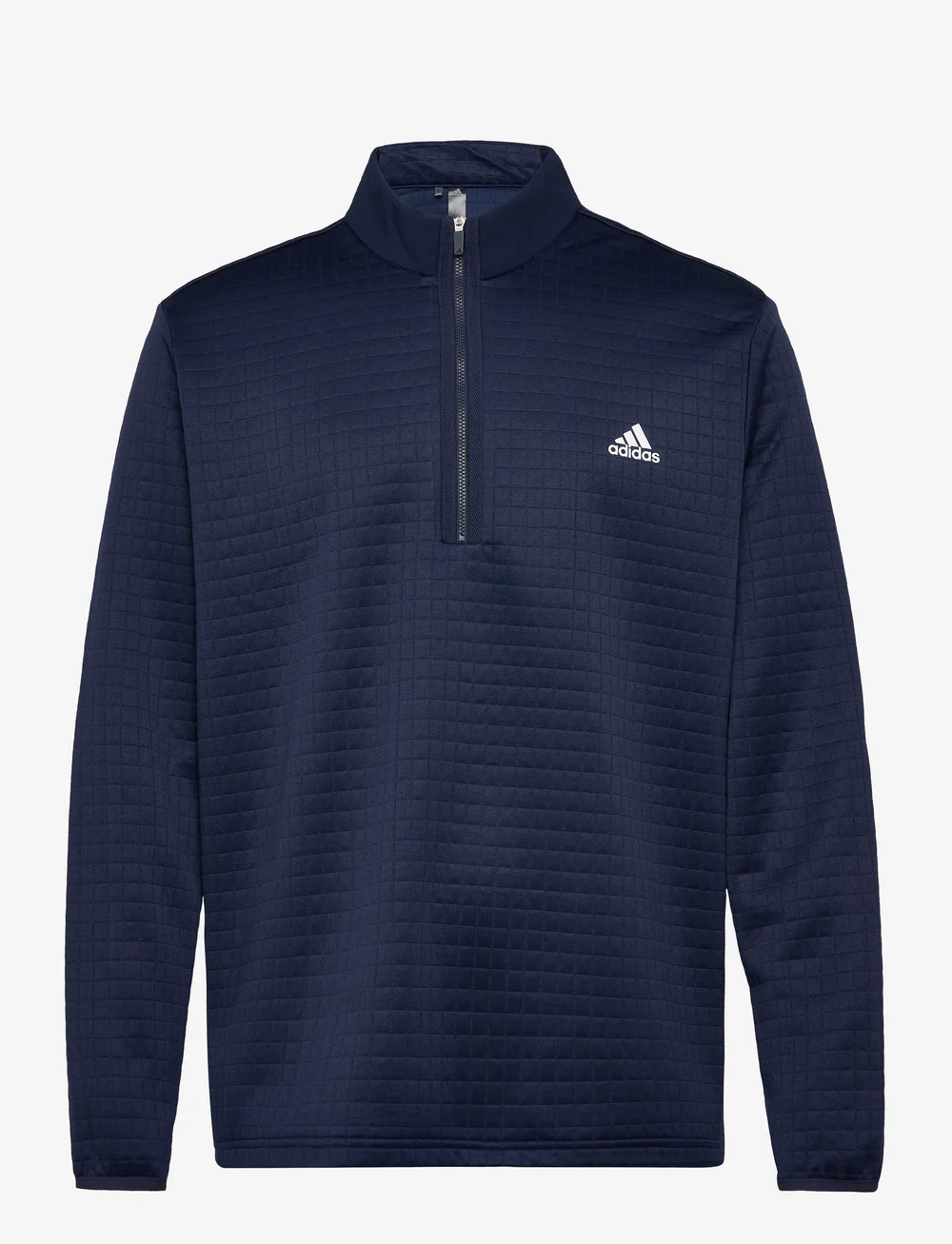 adidas DWR 1/4 Zip Golf Sweater - Grey/Blue adidas DWR 1/4 Zip Golf Sweater - Grey/Blue