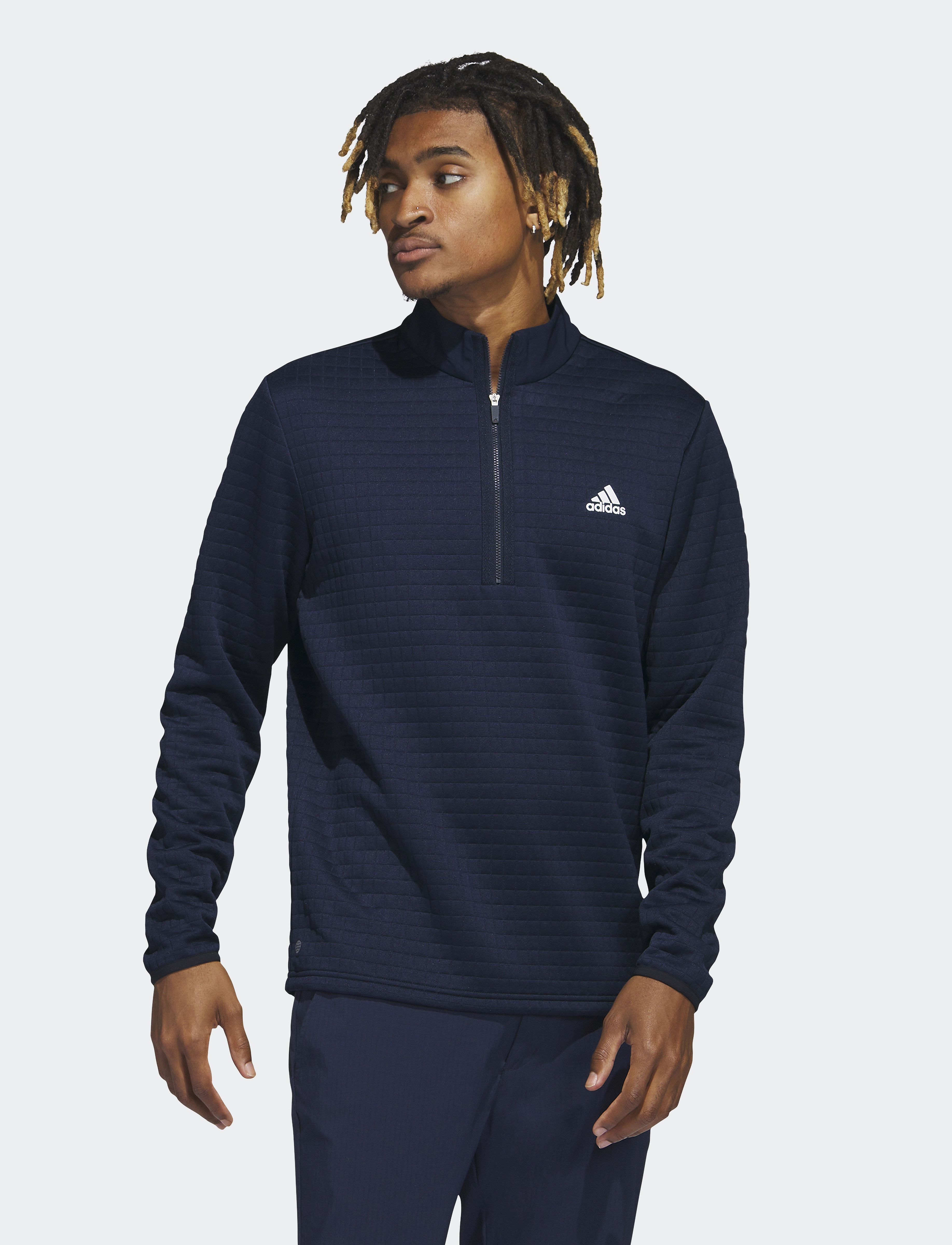 adidas Golf - DWR 1/4 ZIP LC - conavy - 2
