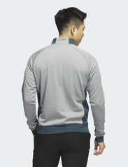 adidas Golf - DWR Quarter-Zip Sweatshirt - mid layer jackets - grethr/gretwo/arcngt - 3