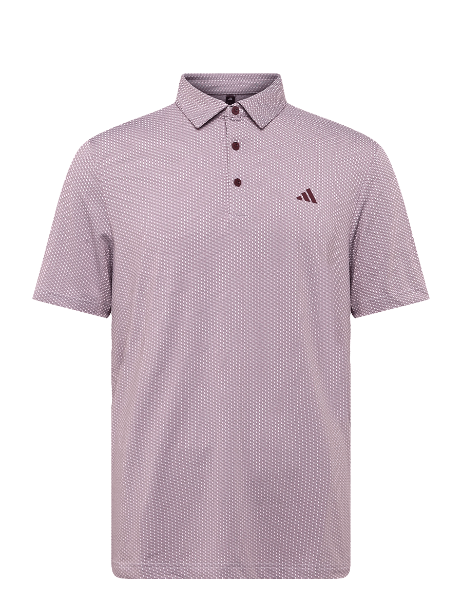 adidas Golf - PERF TXT POLO - alussärgid ja t-särgid - white/maroon - 1