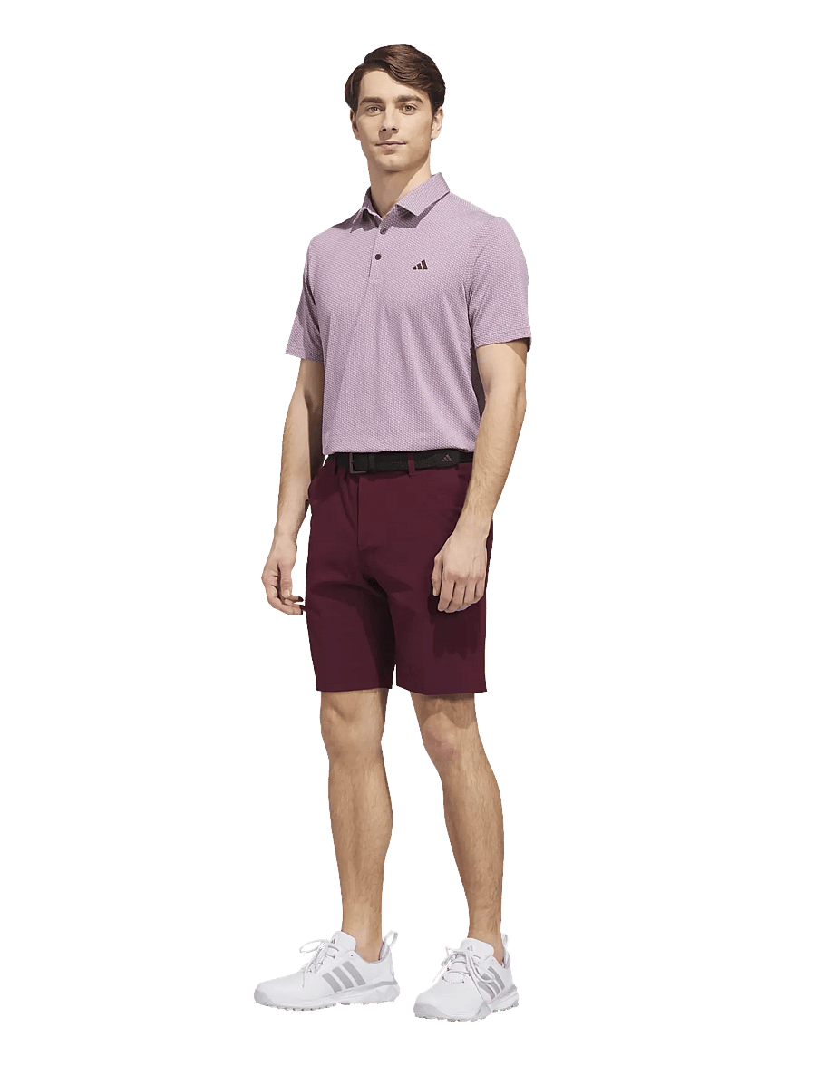 adidas Golf - PERF TXT POLO - alussärgid ja t-särgid - white/maroon - 0