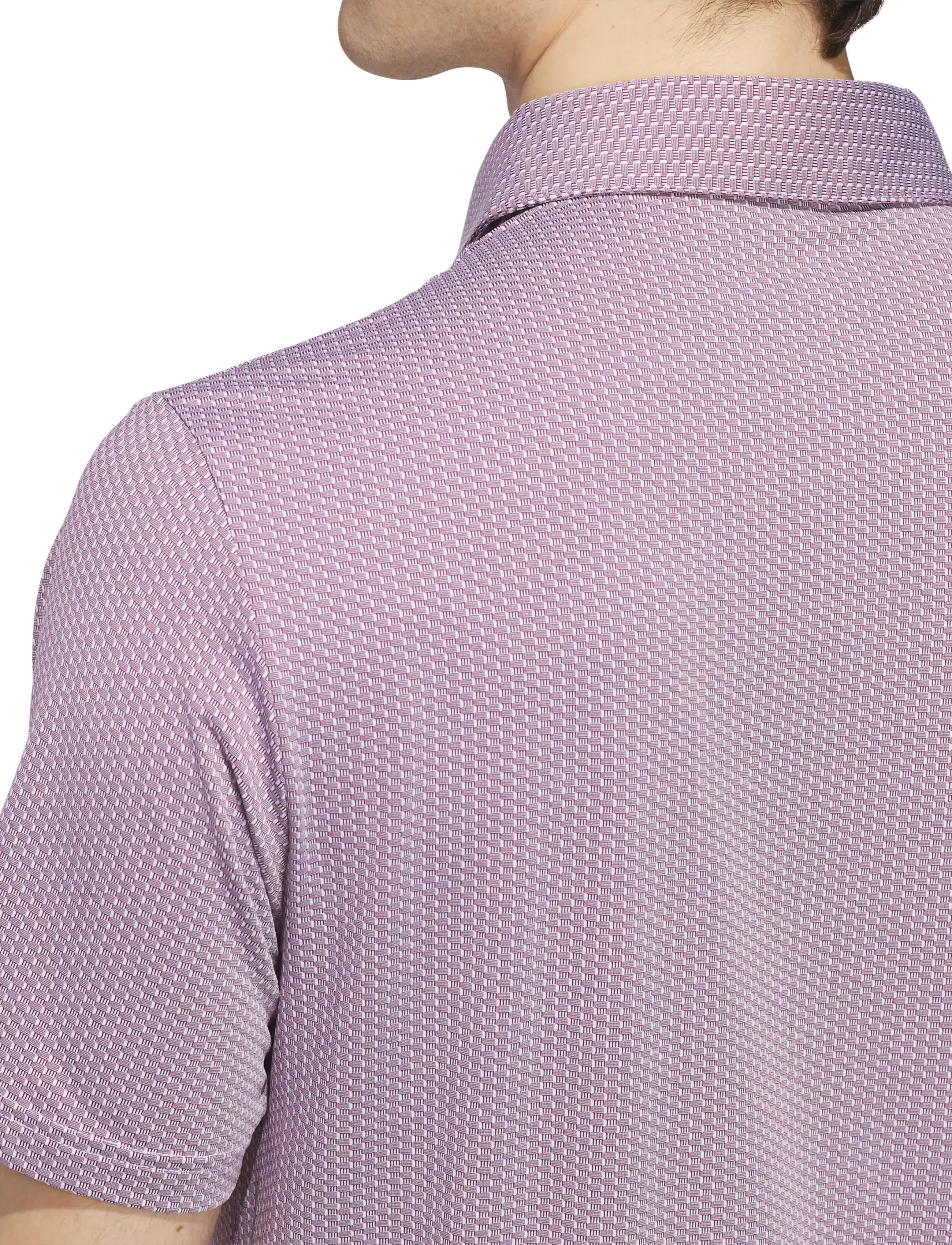 adidas Golf - PERF TXT POLO - alussärgid ja t-särgid - white/maroon - 5