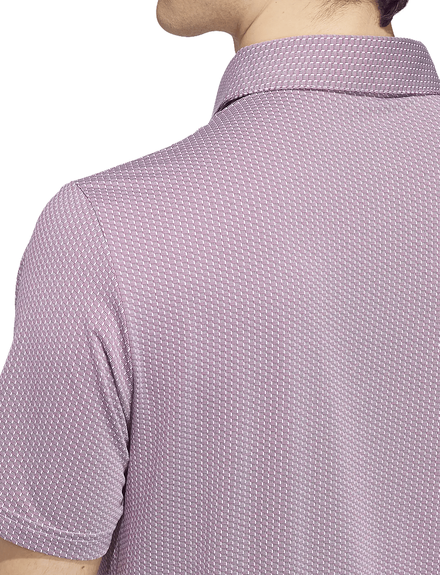 adidas Golf - PERF TXT POLO - alussärgid ja t-särgid - white/maroon - 5