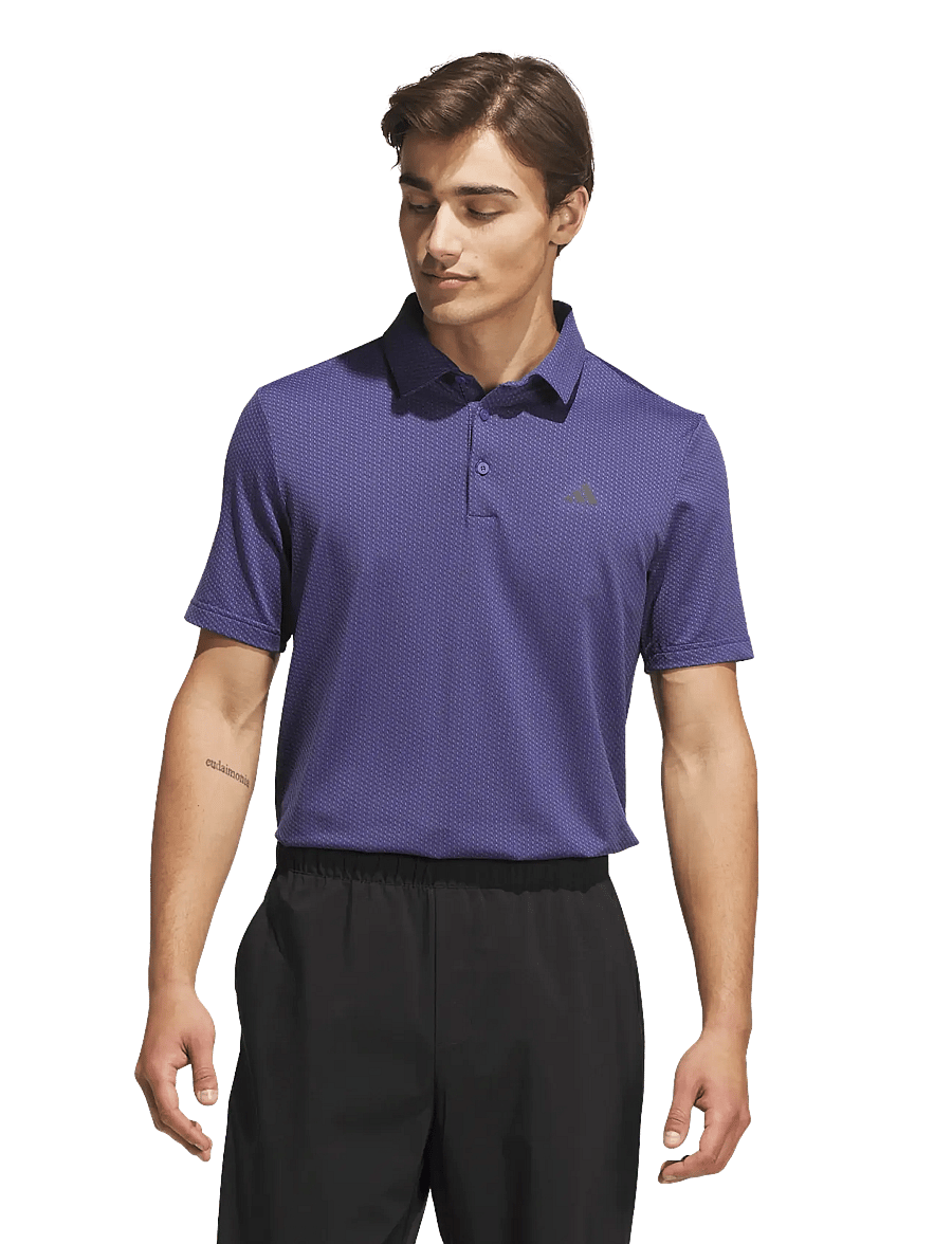 adidas Golf - PERF TXT POLO - toppe & t-shirts - dualin/black - 0