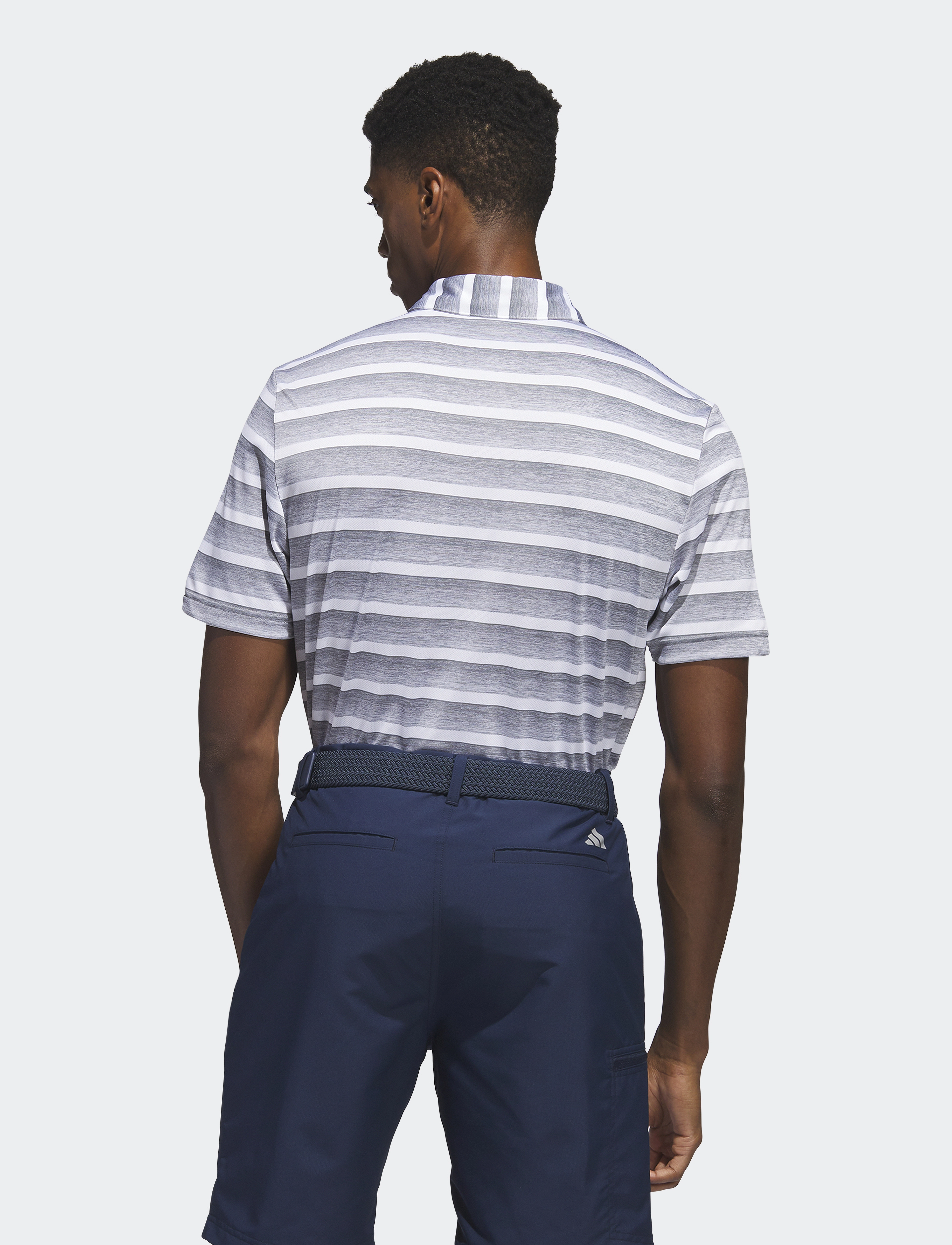 adidas Golf - 2 CLR STRIPE LC - grethr/white - 3