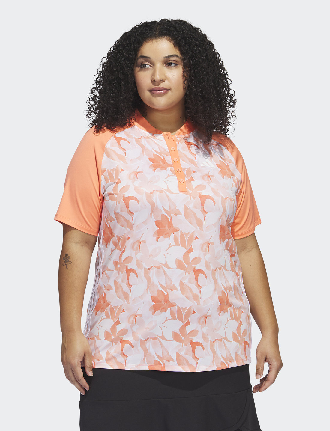 Plus size top golf shirt