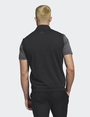 adidas Golf - ELVTD 1/4 Z VST - golf jackets - black - 3