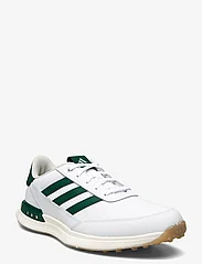 adidas Golf - S2G SL LEATHER 24 - golf shoes - ftwwht/cgreen/gum4 - 0
