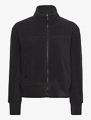 adidas Golf - W FLC FZ JKT - golf jackets - black - 0