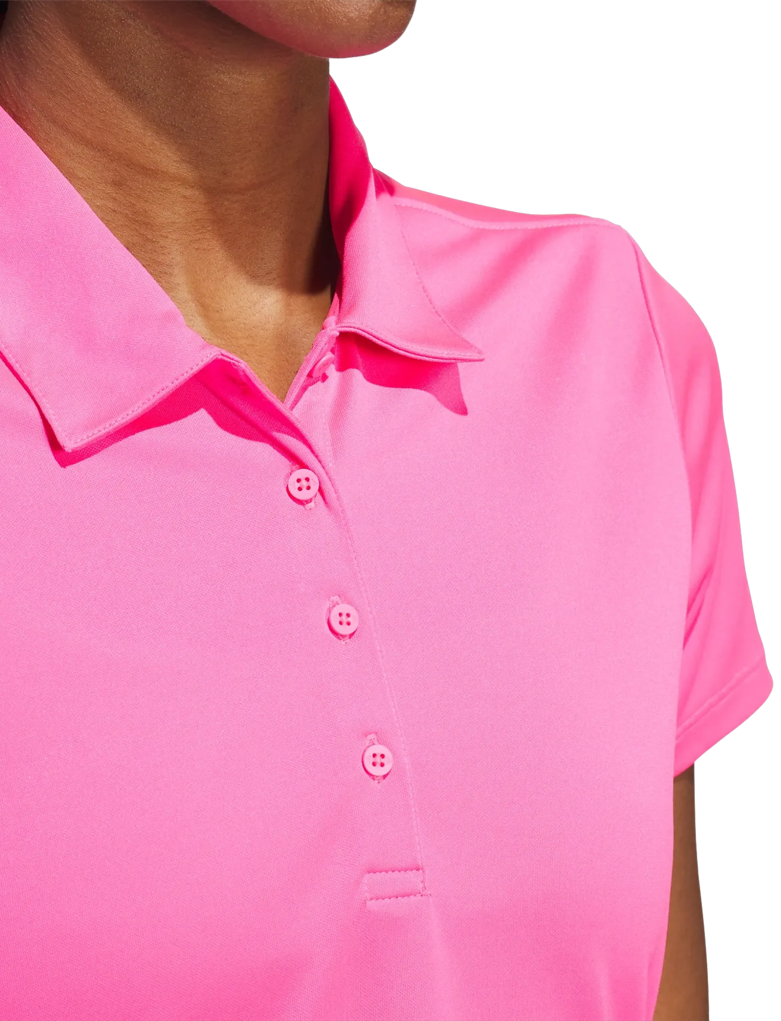 adidas Golf - W PERF SLD SS P - oberteile & t-shirts - sopink - 4