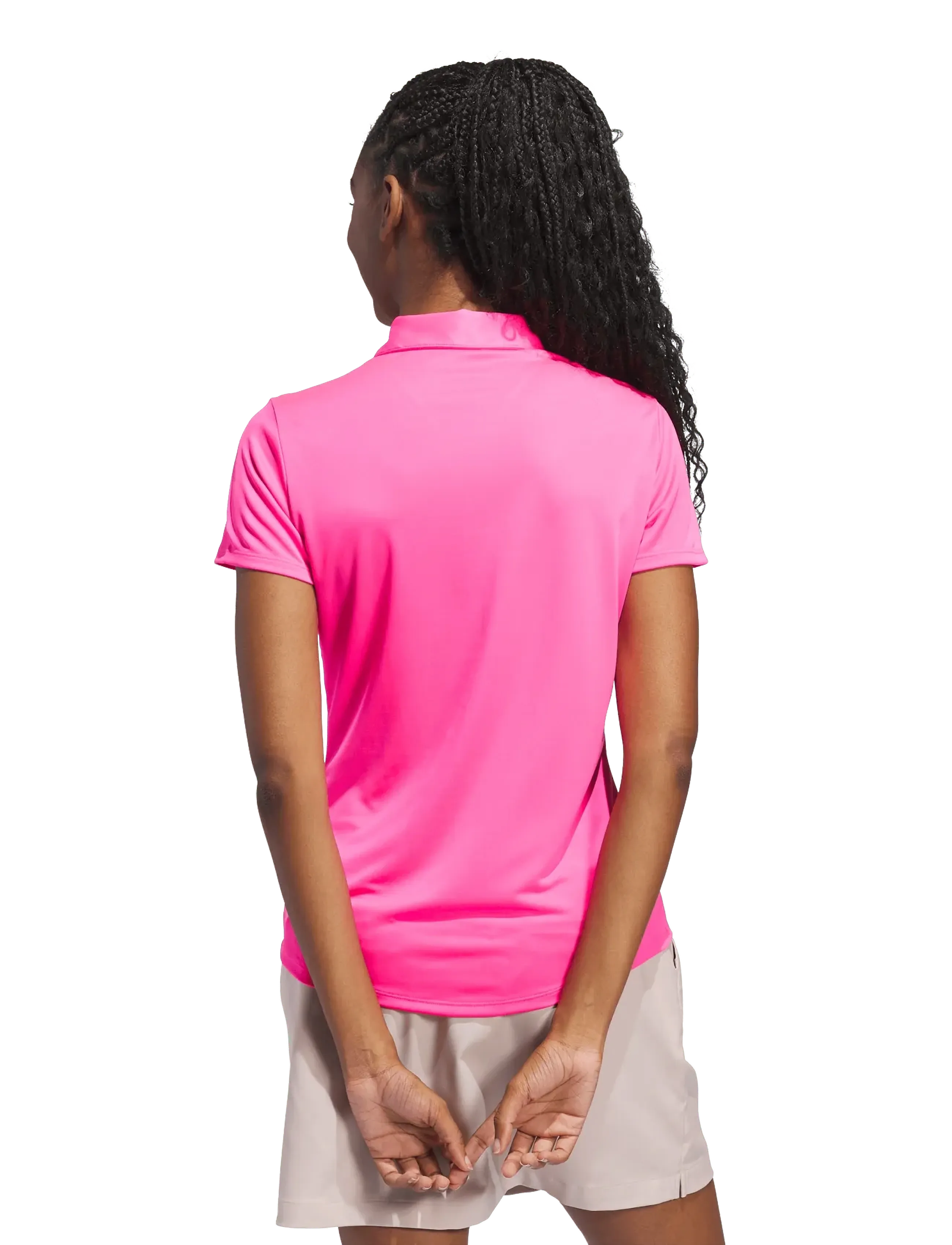 Adidas Women's Solid Performance Kortärmad pikétröja dam – bild 10