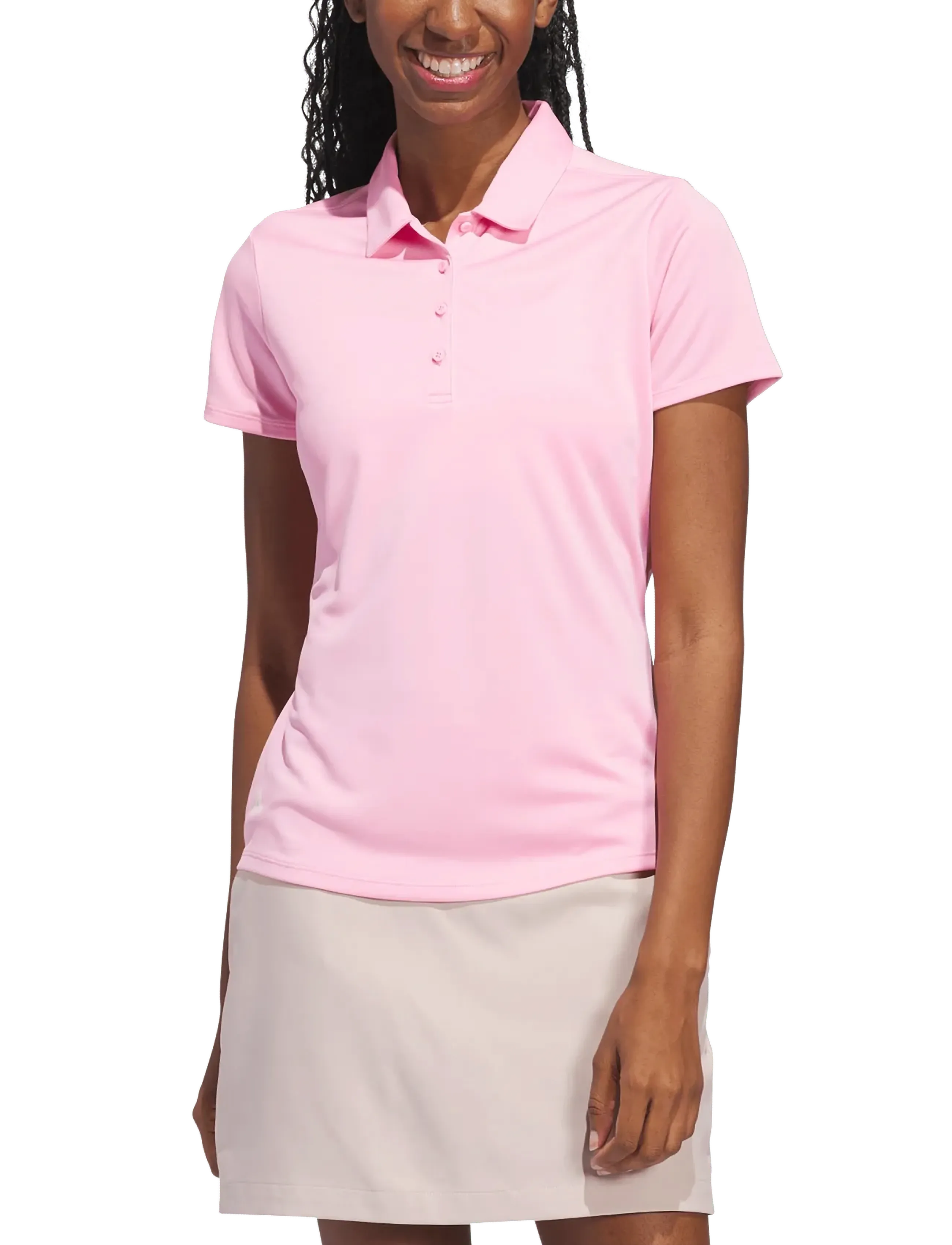 adidas Golf - W PERF SLD SS P - toppe & t-shirts - ltpink - 3