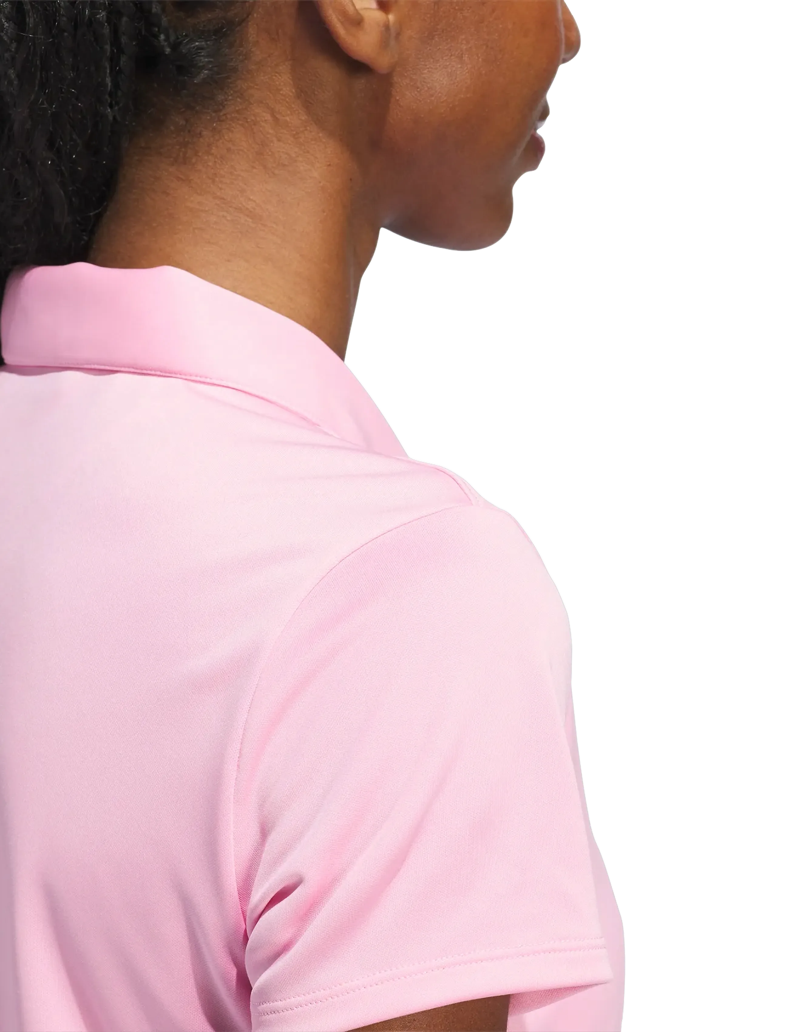 adidas Golf - W PERF SLD SS P - toppe & t-shirts - ltpink - 5