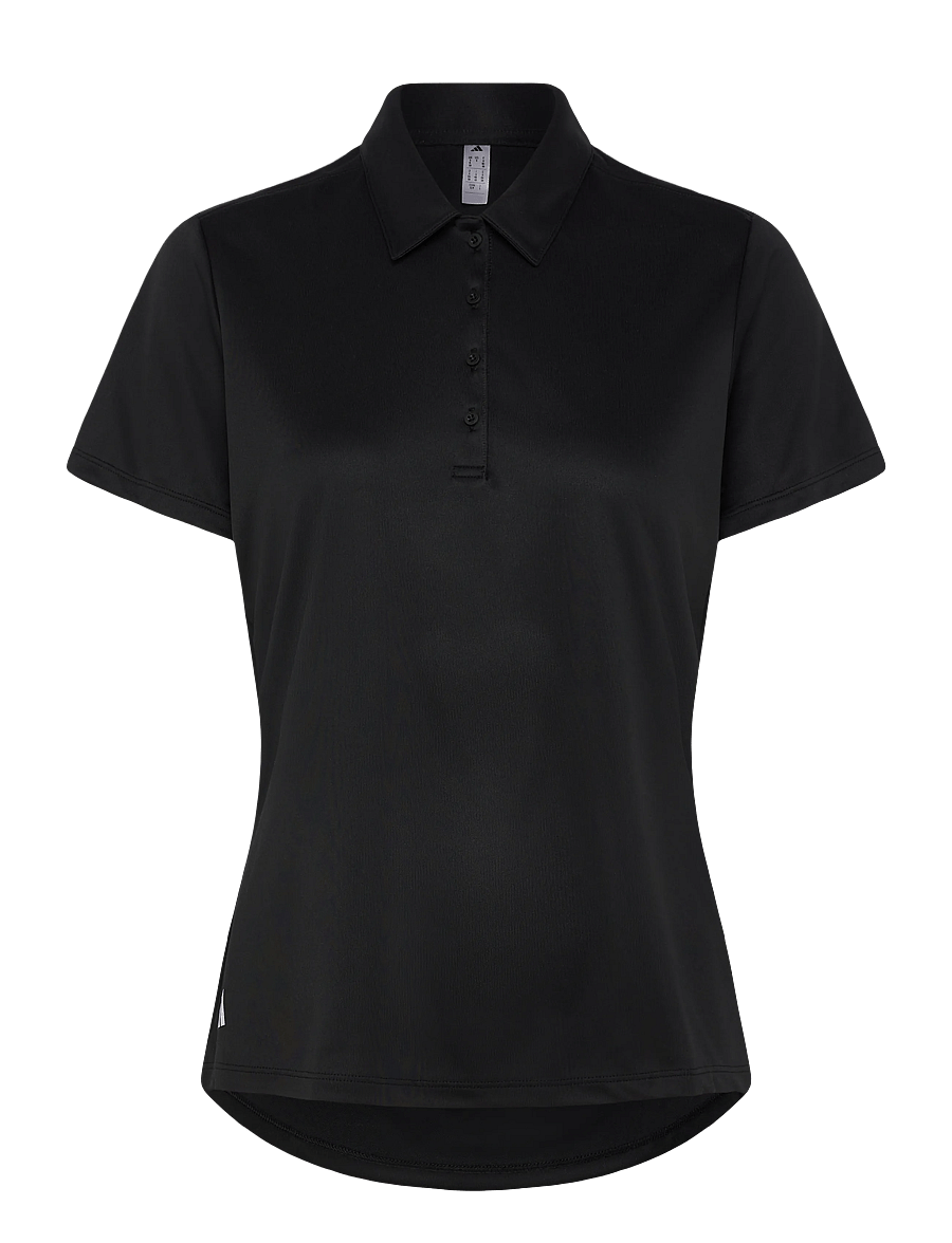 adidas Golf - W PERF SLD SS P - toppar & t-shirts - black - 0