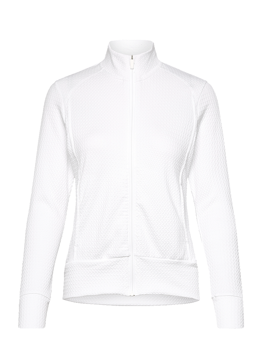 adidas Golf - W ULT C TXT JKT - vestes de golf - white - 0